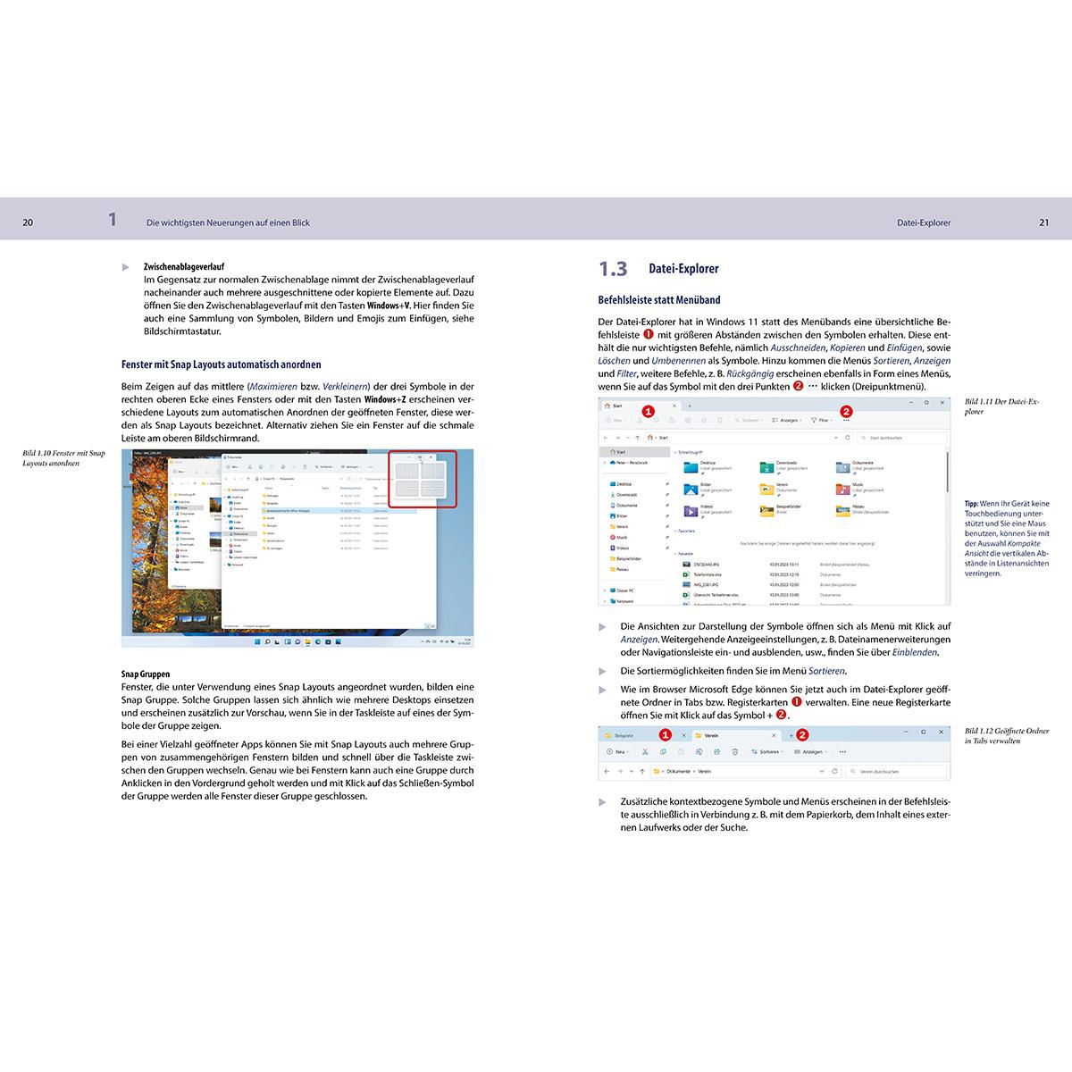 Beispielinhalt (Bild) Windows 11 - Vom Einsteiger zum Profi