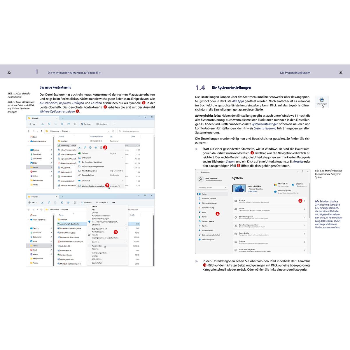 Beispielinhalt (Bild) Windows 11 - Vom Einsteiger zum Profi
