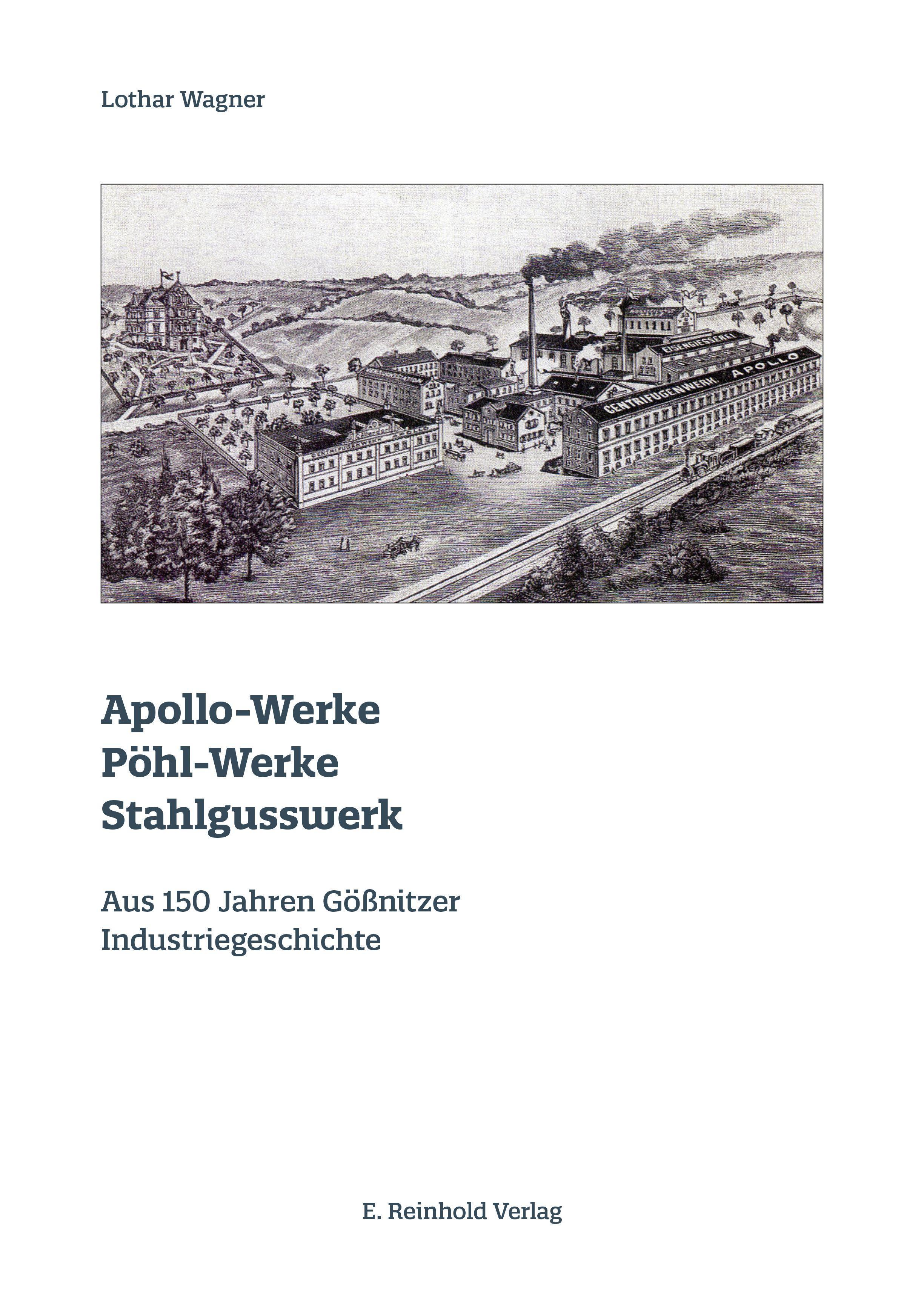 Vorderes Coverbild Apollo-Werke · Pöhl-Werke · Stahlgusswerk