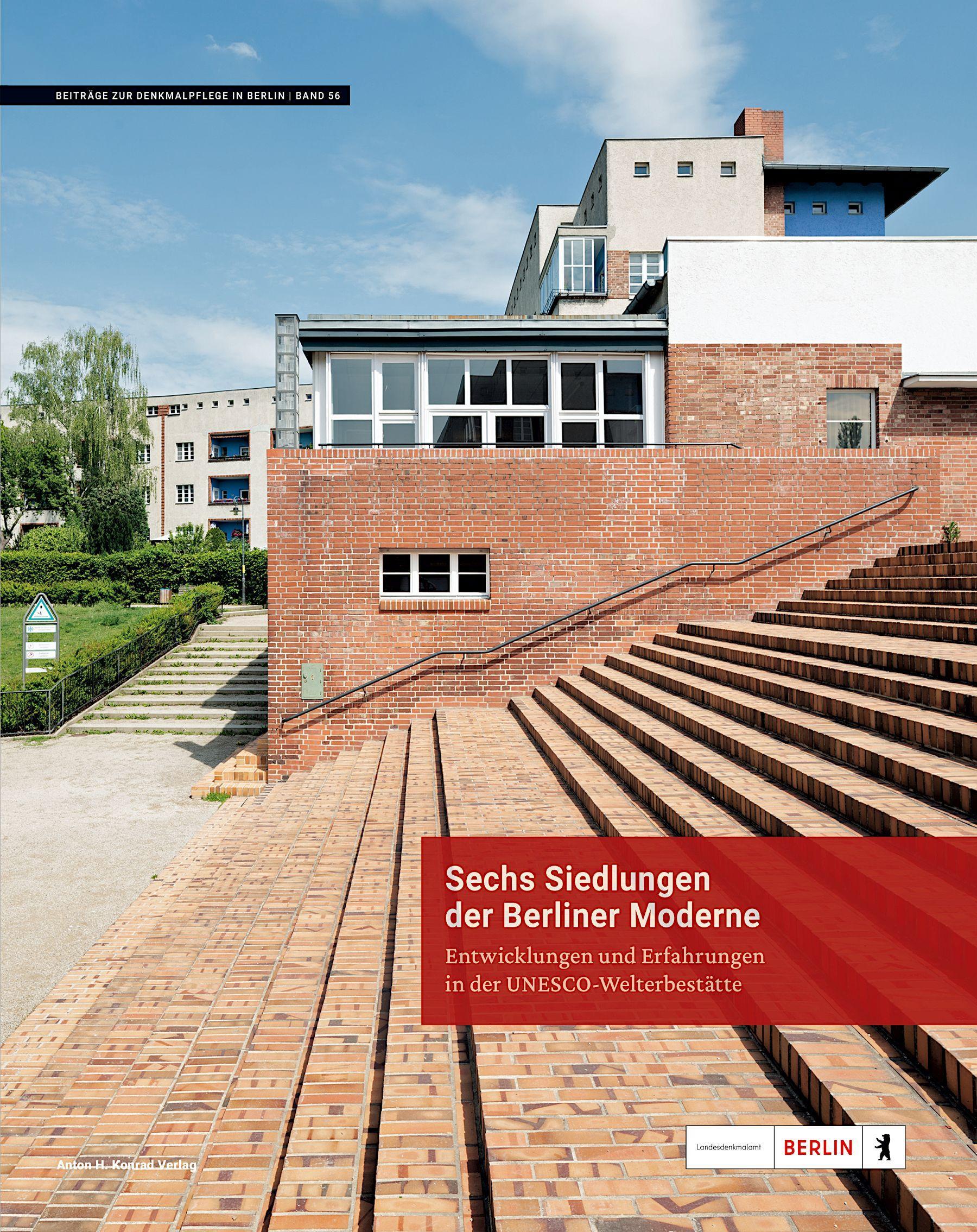 Vorderes Coverbild Sechs Siedlungen der Berliner Moderne