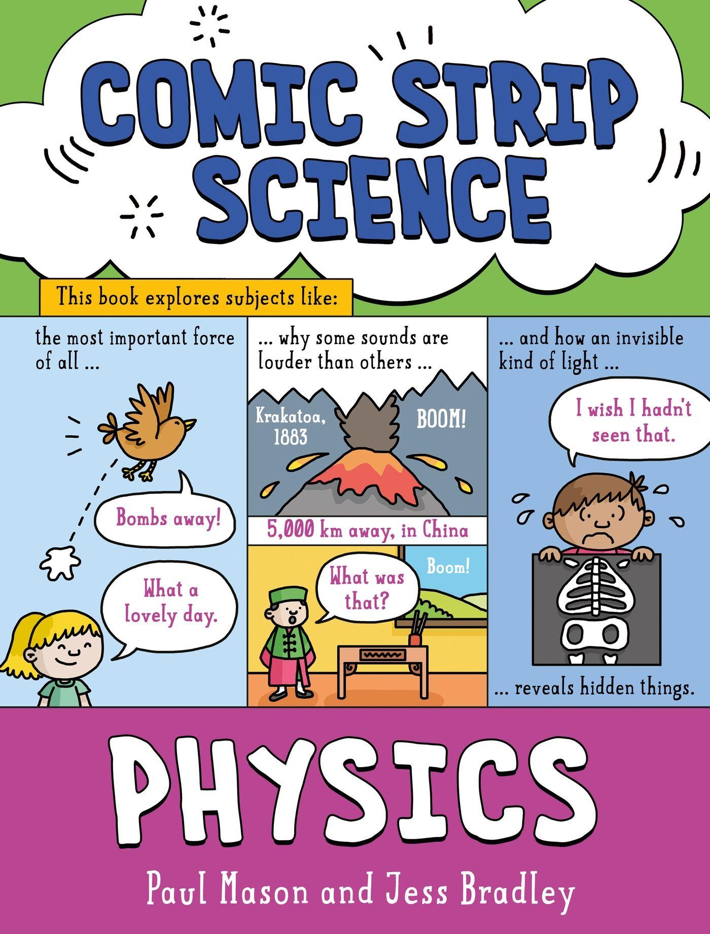 Vorderes Coverbild Comic Strip Science: Physics