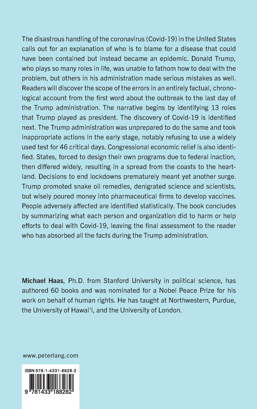 Rückseitencover The Politics of Lockdowns, Masks, and Vaccines