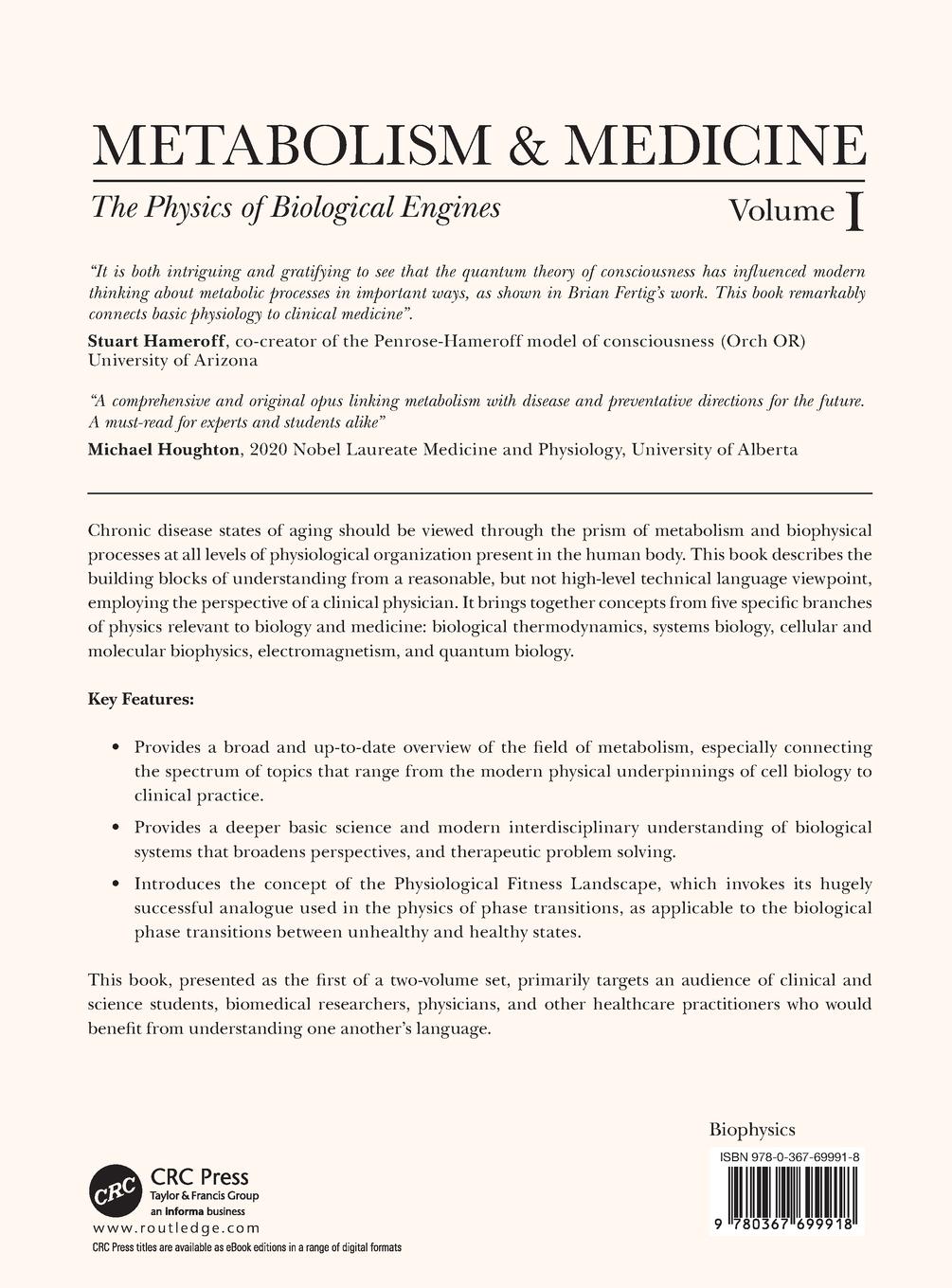 Rückseitencover Metabolism and Medicine