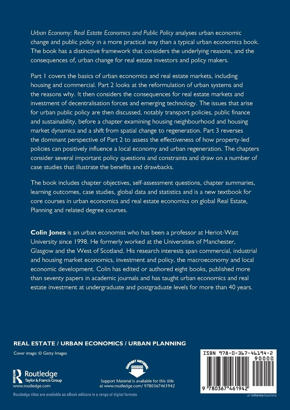 Rückseitencover Urban Economy