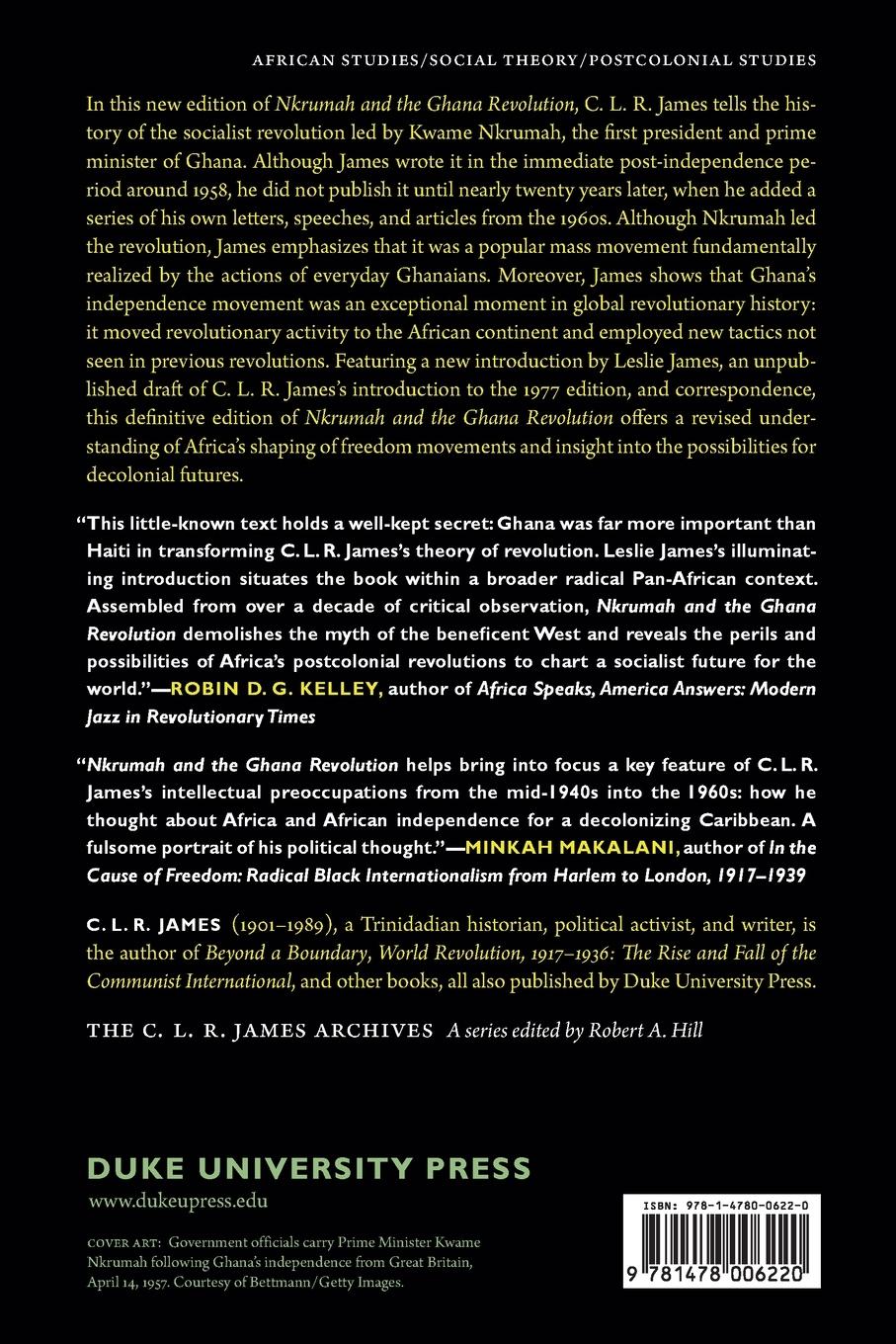 Rückseitencover Nkrumah and the Ghana Revolution