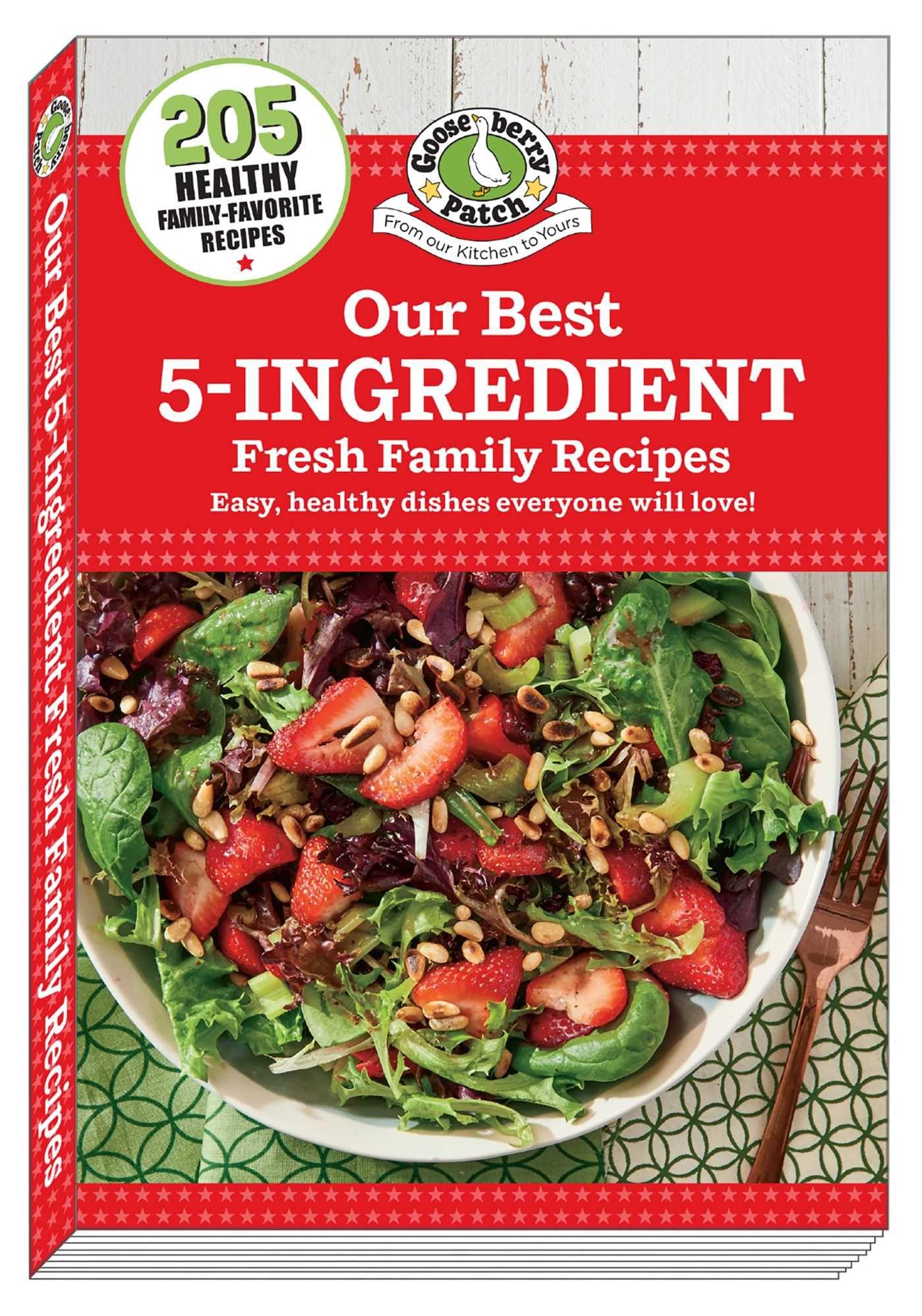 Vorderes Coverbild Our Best 5-Ingredient Fresh Family Recipes