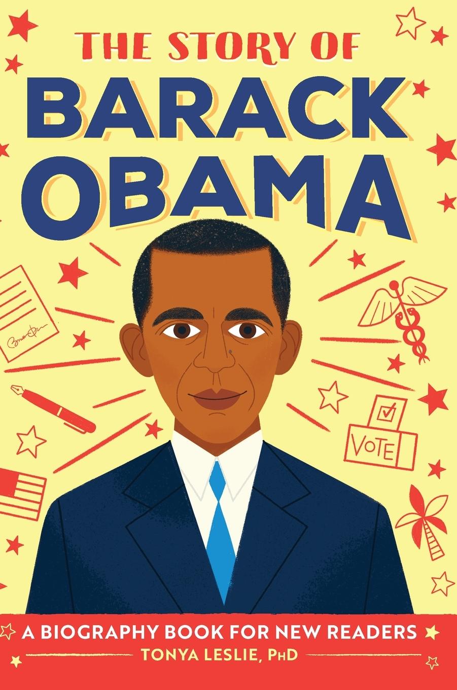Vorderes Coverbild The Story of Barack Obama