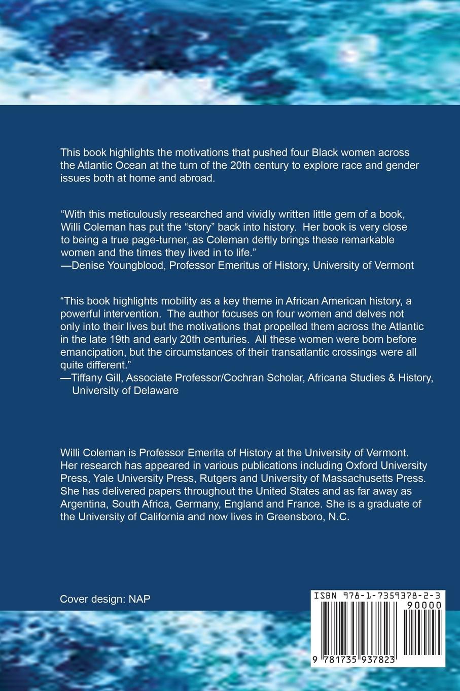 Rückseitencover Leaping Over the Ocean: Re-Reading Black Women's Mobility in the 19th and Early 20th Century Trans-Atlantic World