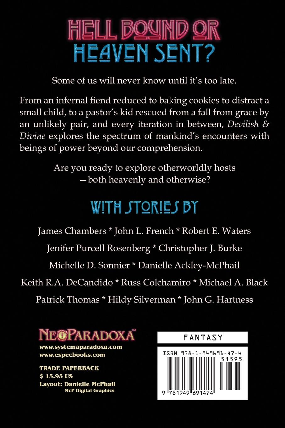 Rückseitencover Devilish & Divine