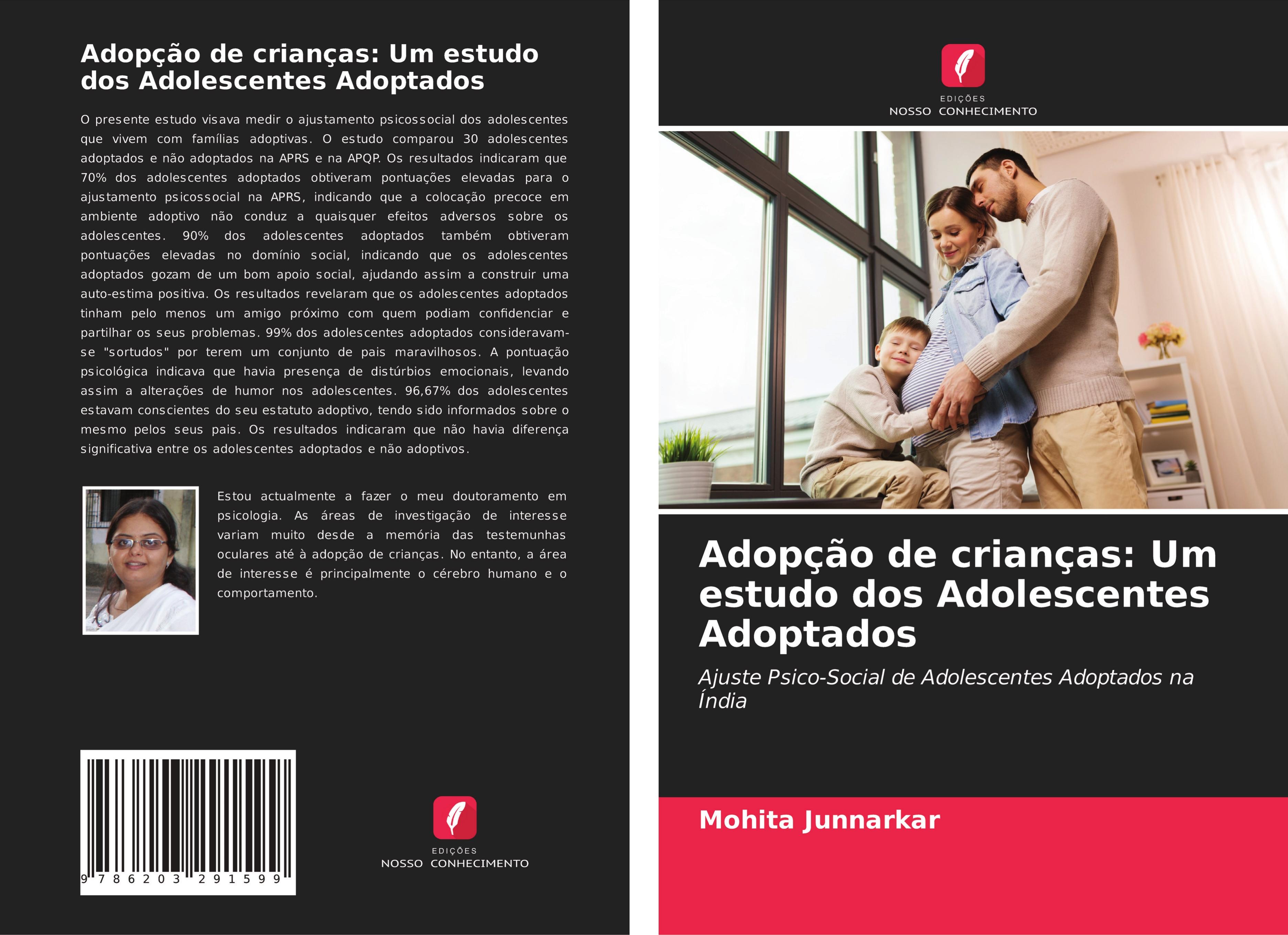 Vorderes Coverbild Adopção de crianças: Um estudo dos Adolescentes Adoptados