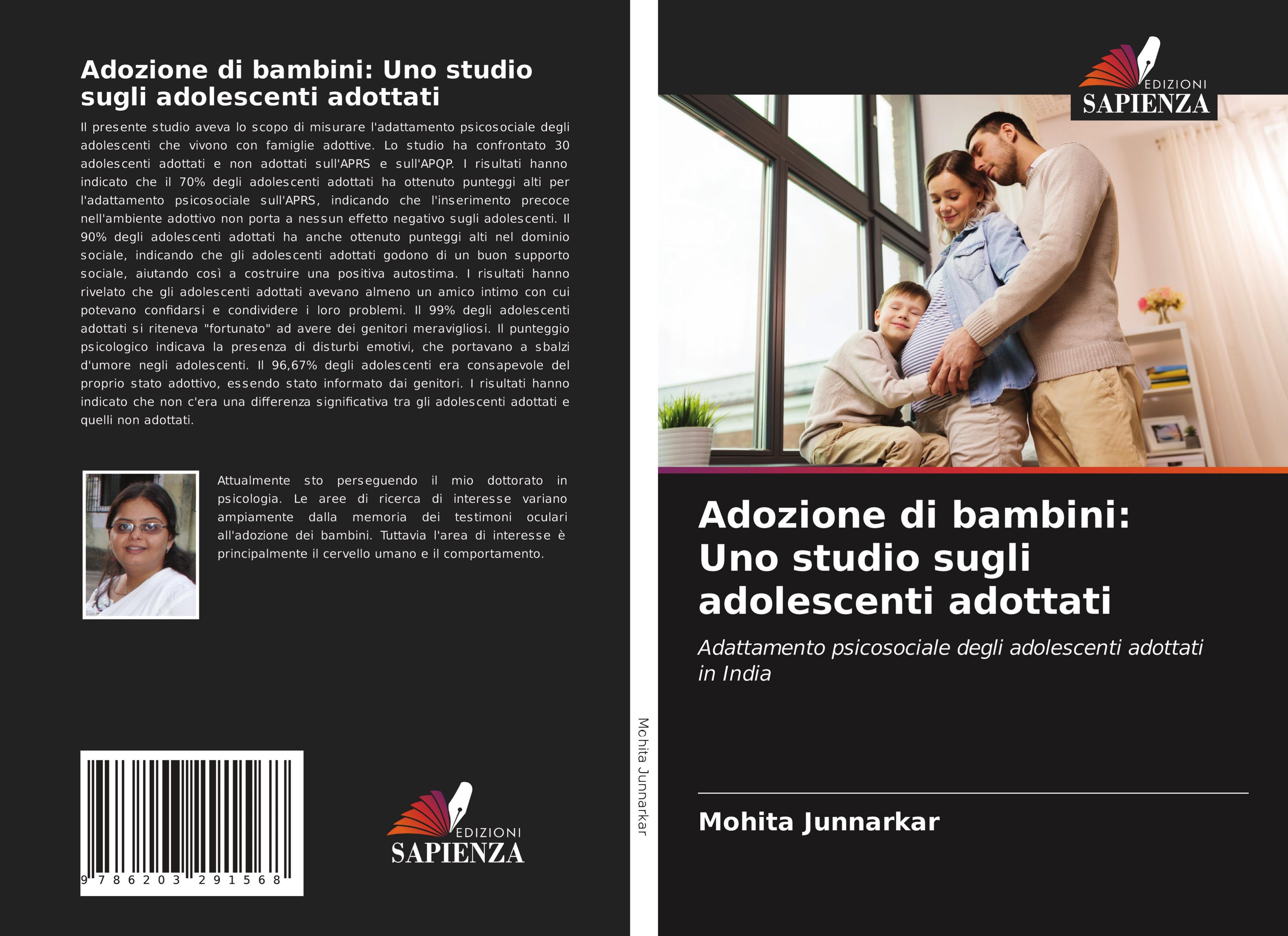Vorderes Coverbild Adozione di bambini: Uno studio sugli adolescenti adottati