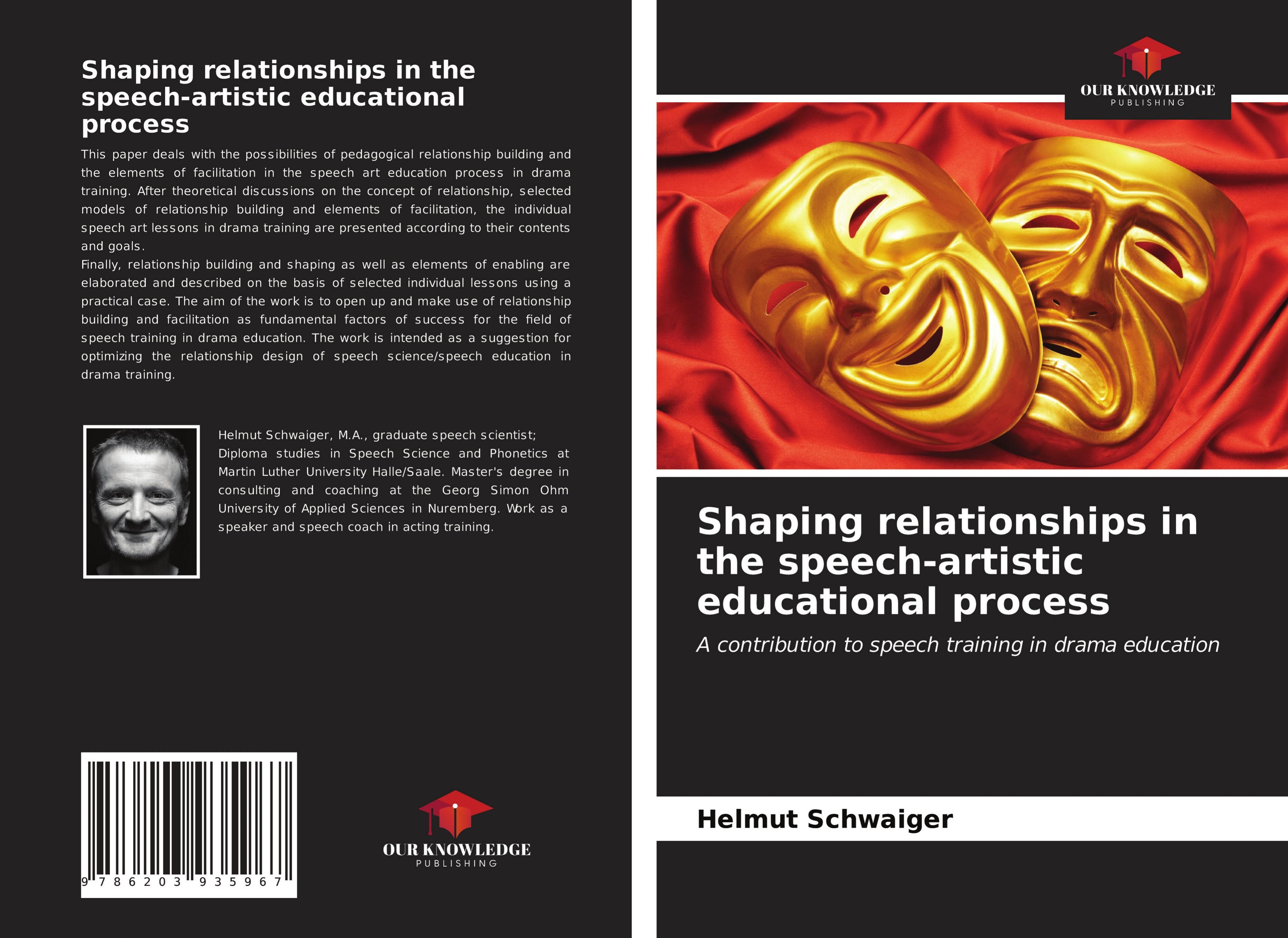Vorderes Coverbild Shaping relationships in the speech-artistic educational process