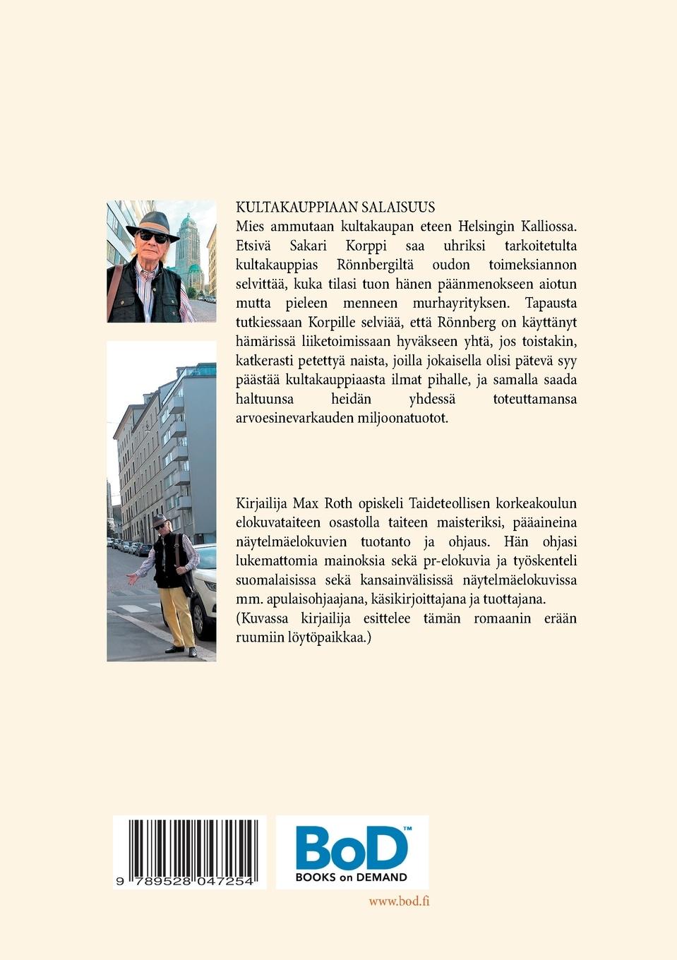 Rückseitencover Kultakauppiaan salaisuus