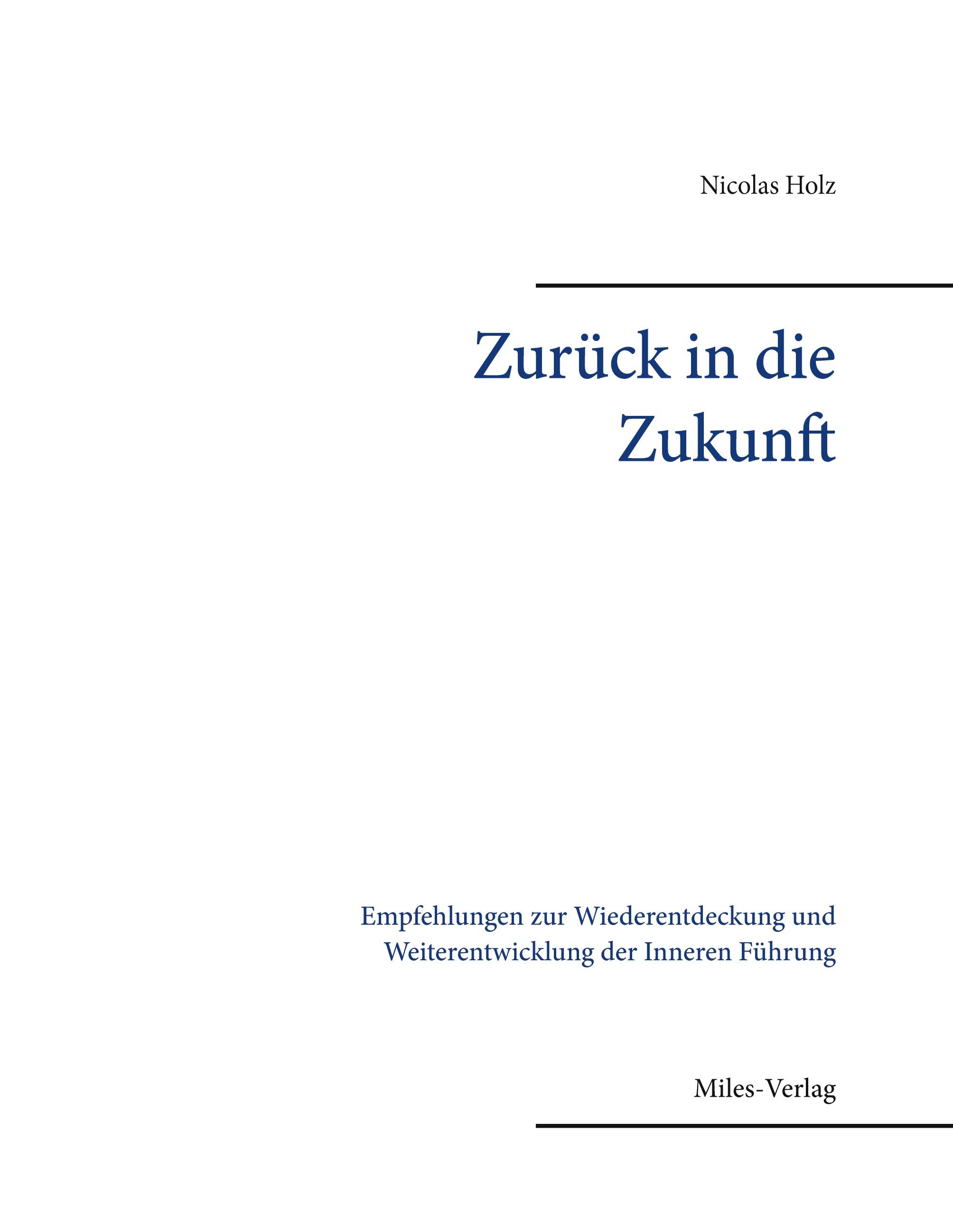 Vorderes Coverbild Zurück in die Zukunft