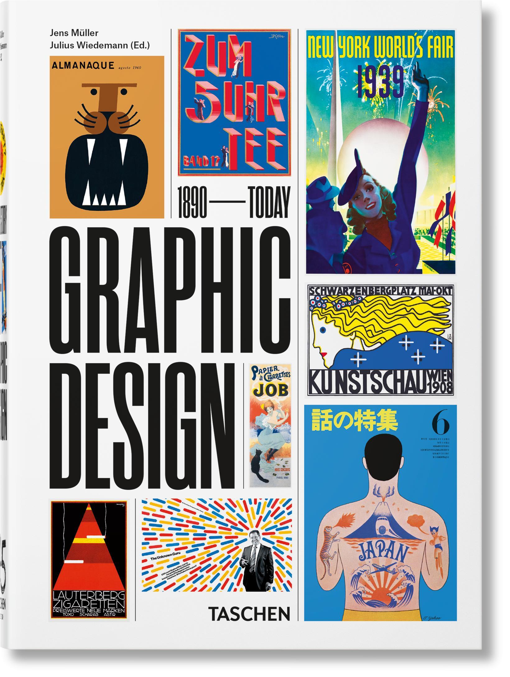 Vorderes Coverbild The History of Graphic Design. 40th Ed.