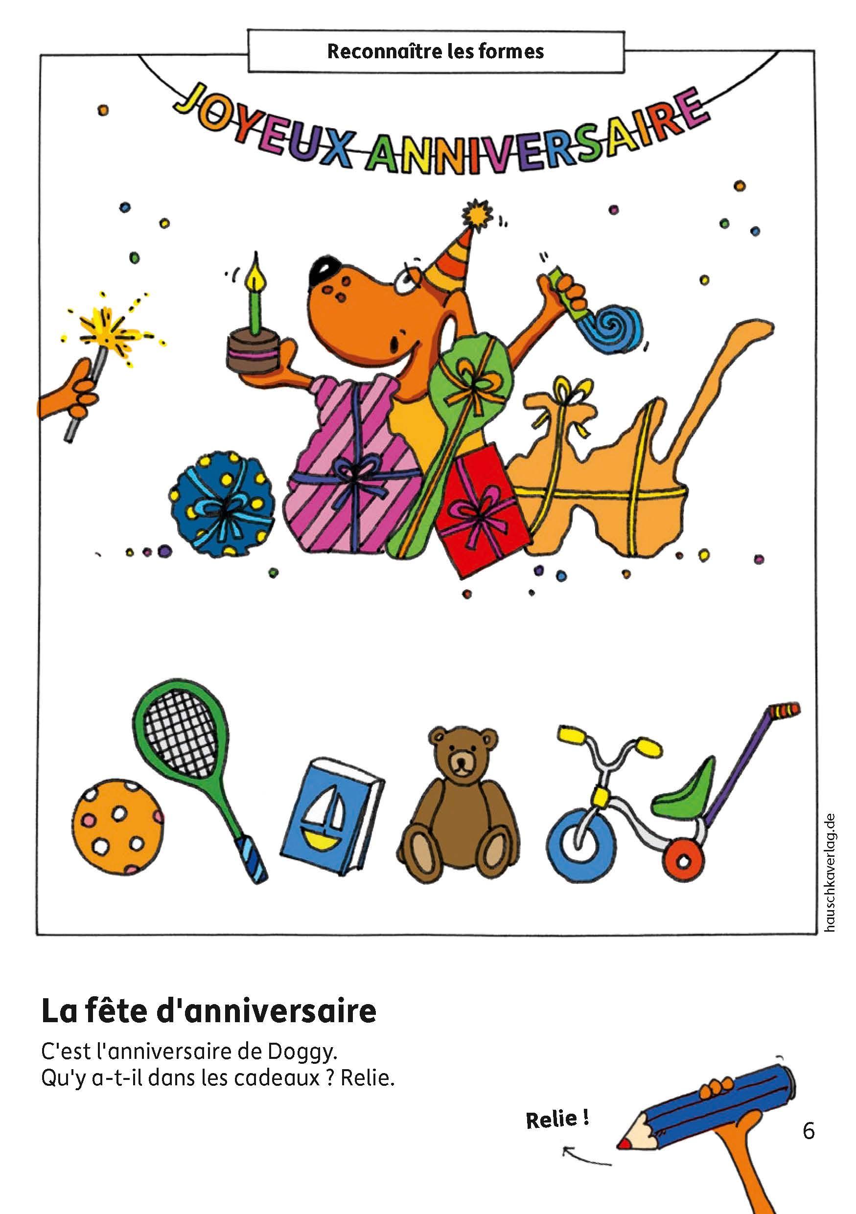 Beispielinhalt (Bild) Bloc de maternelle à partir de 4 ans - Trouver les formes, les couleurs, les erreurs - coloriage enfant - cahier vacances 4 ans