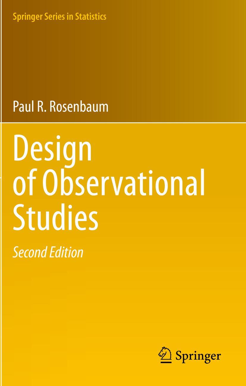 Vorderes Coverbild Design of Observational Studies