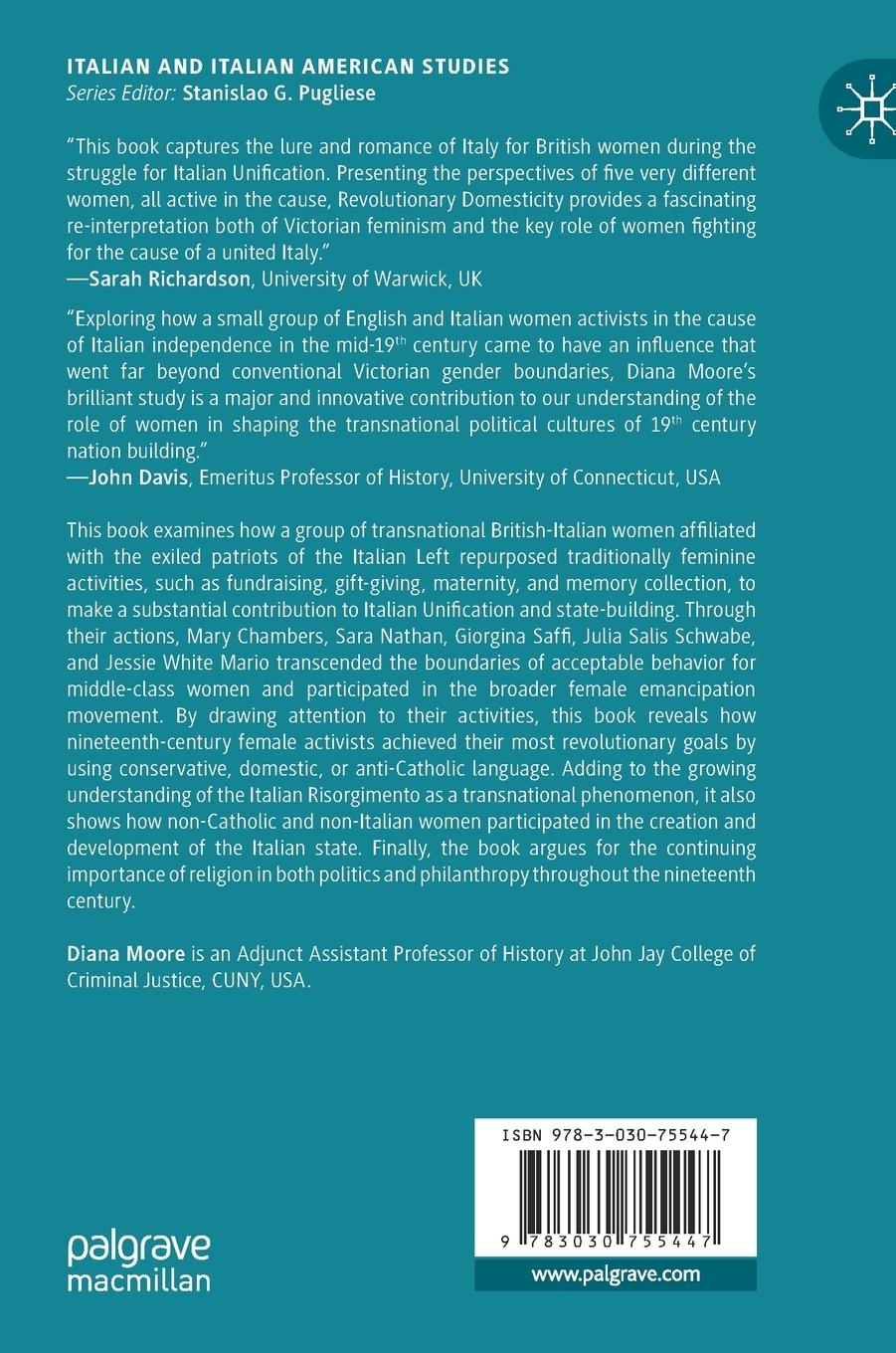 Rückseitencover Revolutionary Domesticity in the Italian Risorgimento