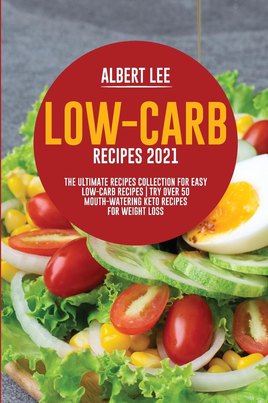 Vorderes Coverbild Low-Carb Recipes 2021
