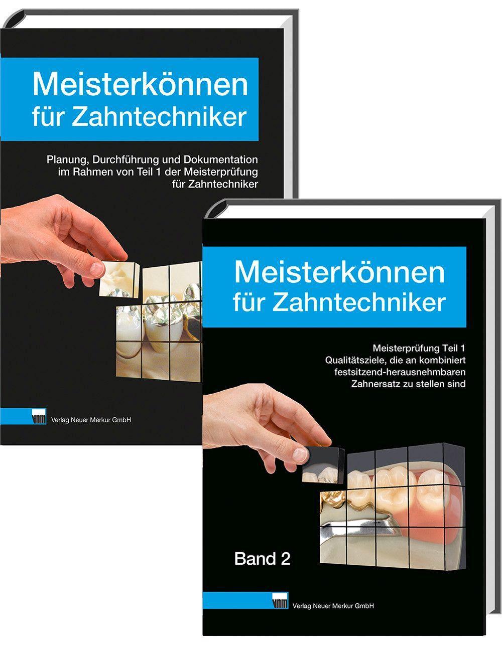 Vorderes Coverbild Meisterkönnen für Zahntechniker, Band 1 und 2, Set