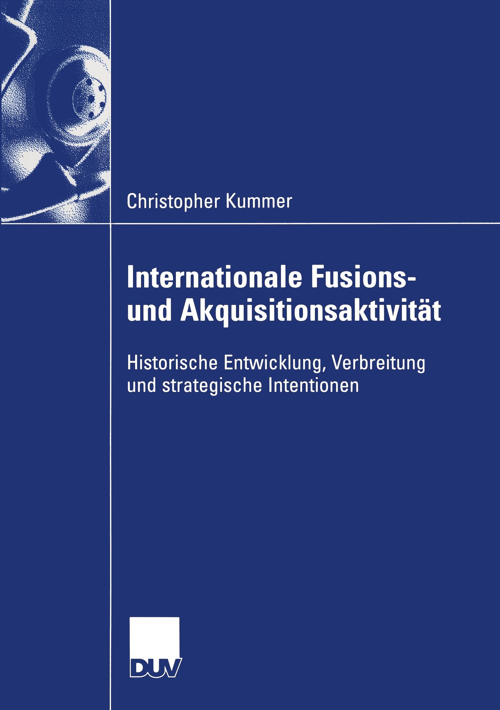 Vorderes Coverbild Internationale Fusions- und Akquisitionsaktivität
