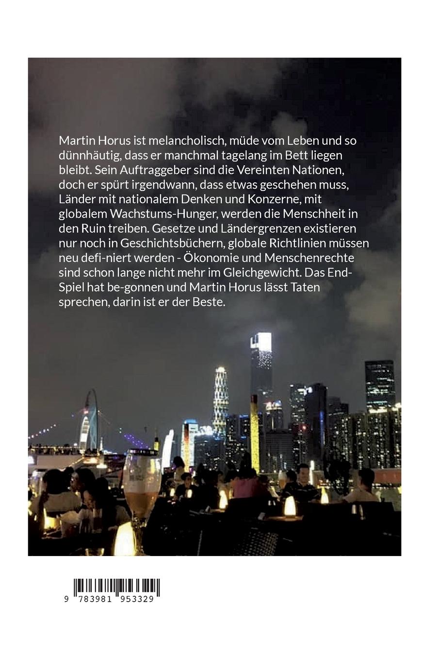 Rückseitencover Die Augen des Horus