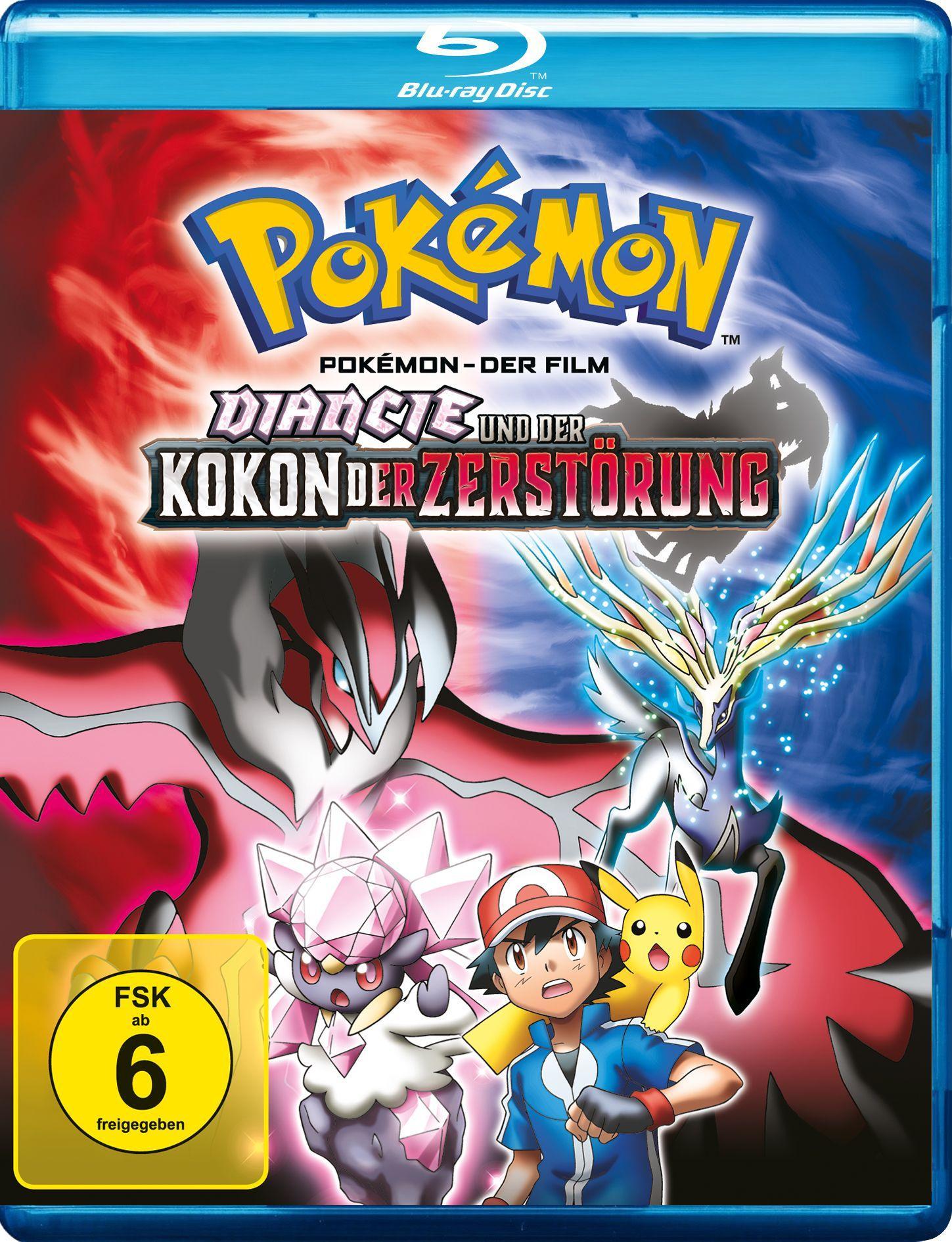 Vorderes Coverbild Pokémon - Der Film - Diancie und der Kokon der Zerstörung