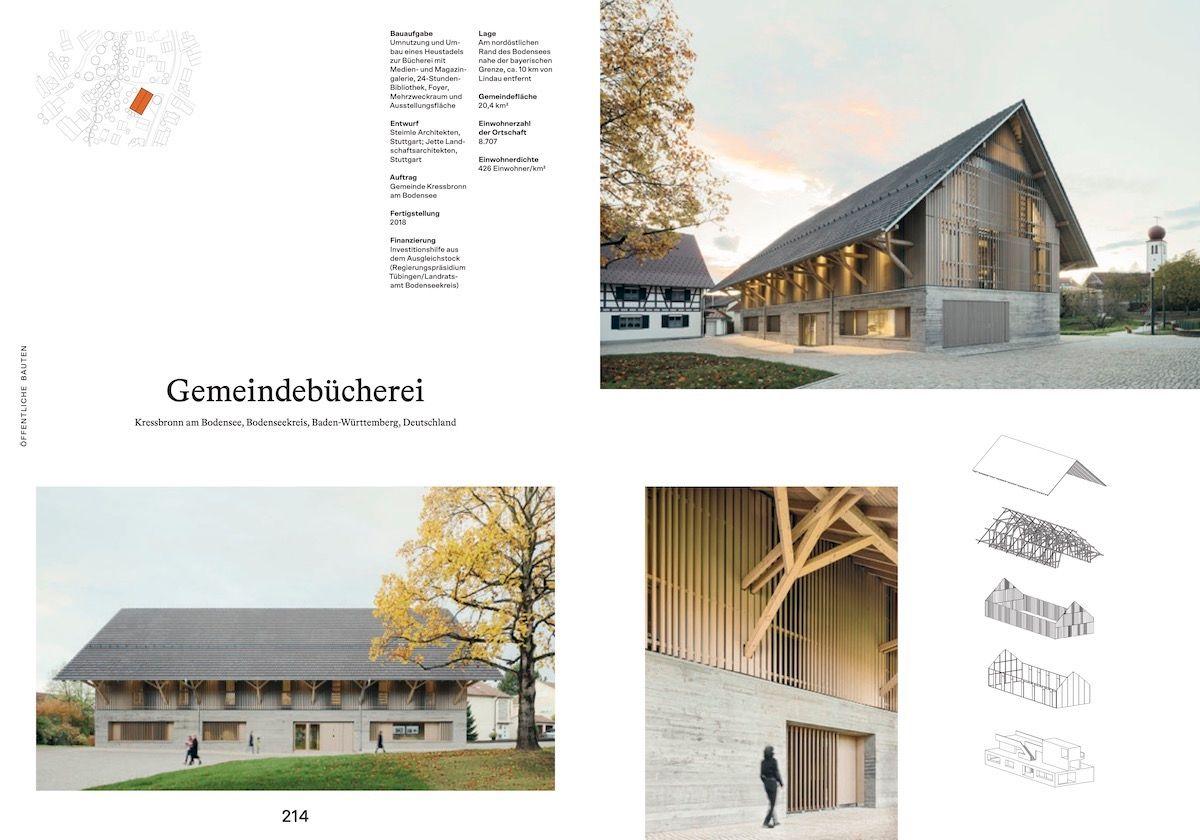 Beispielinhalt (Bild) Schön hier. Architektur auf dem Land