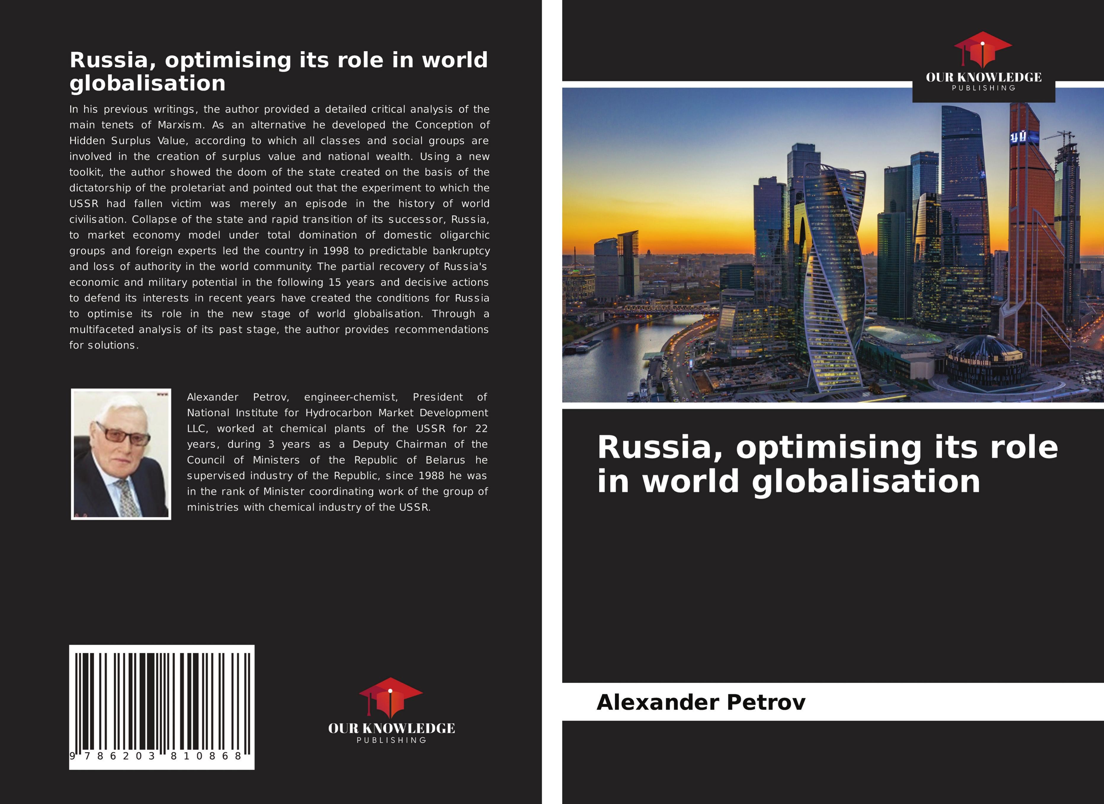 Vorderes Coverbild Russia, optimising its role in world globalisation