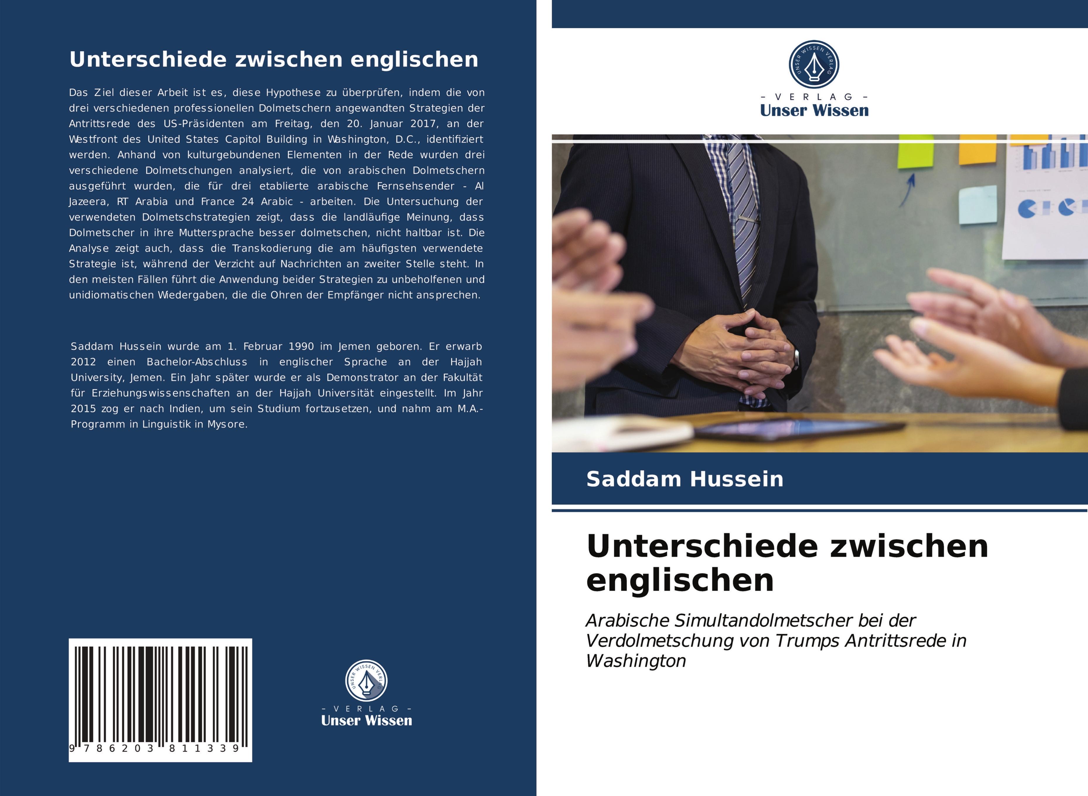 Vorderes Coverbild Unterschiede zwischen englischen