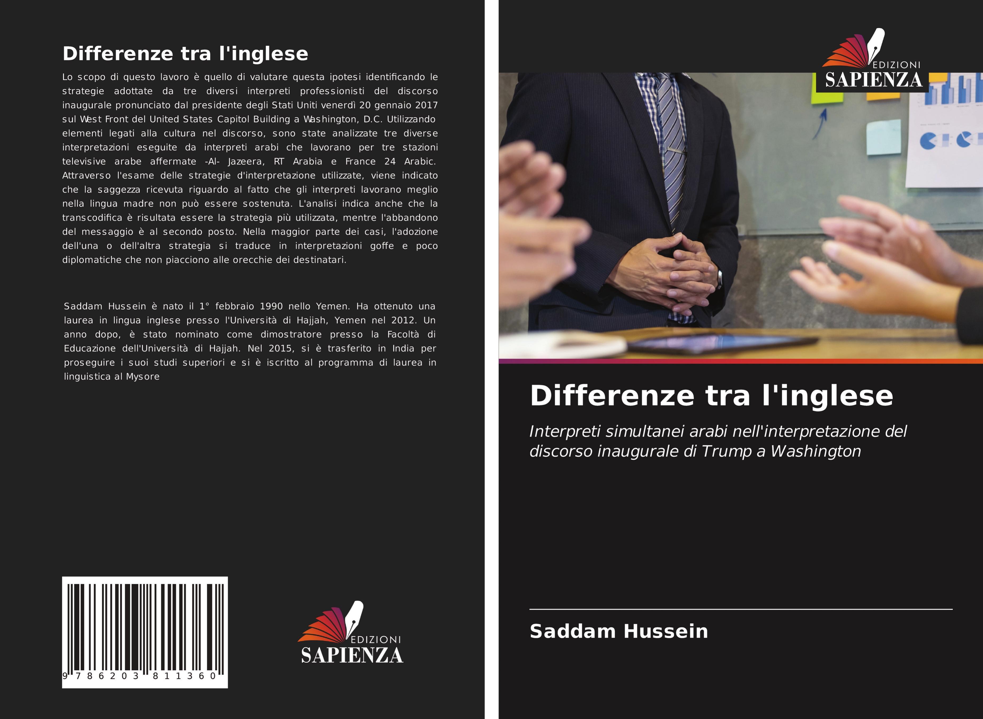 Vorderes Coverbild Differenze tra l'inglese