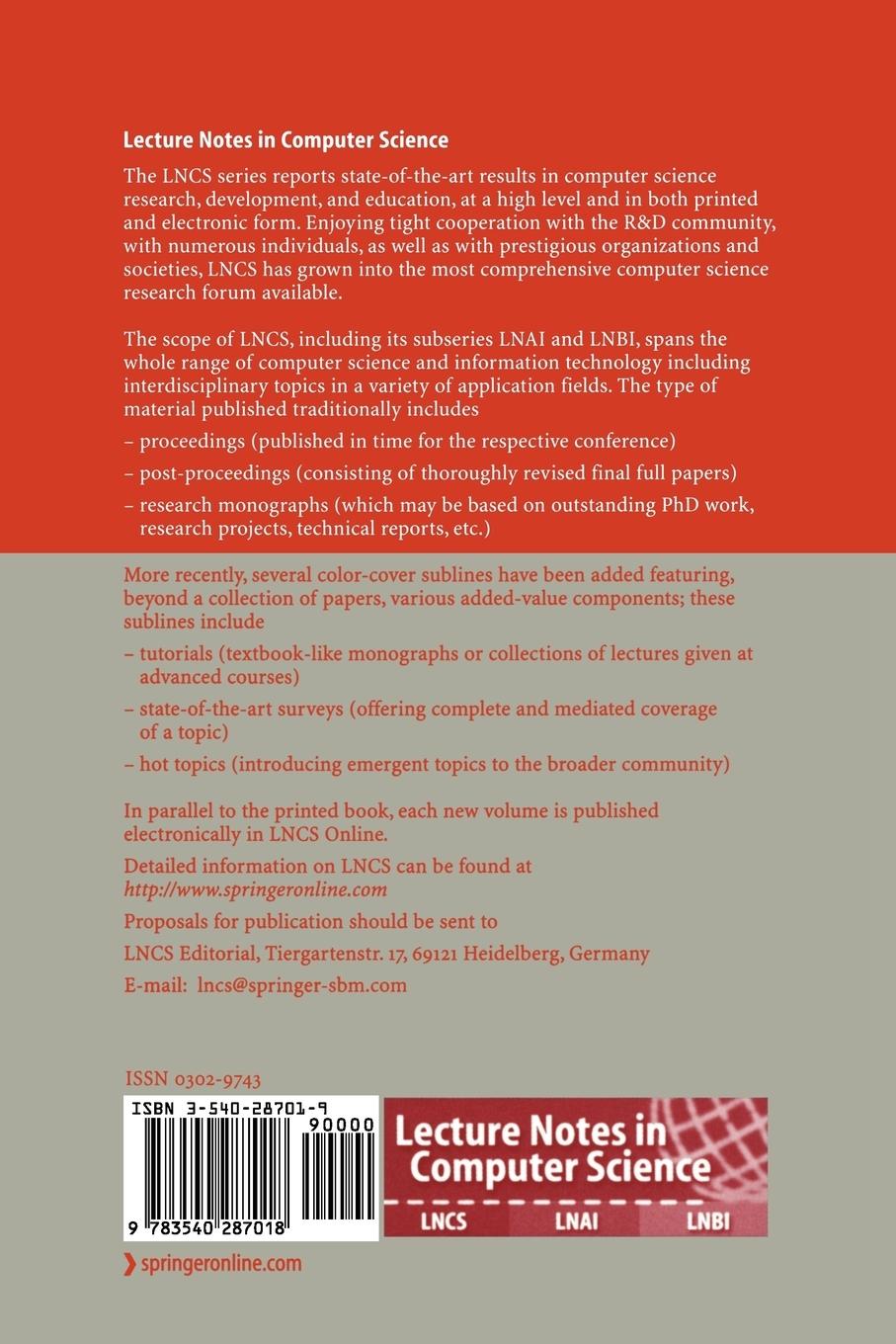 Rückseitencover Formal Techniques for Computer Systems and Business Processes