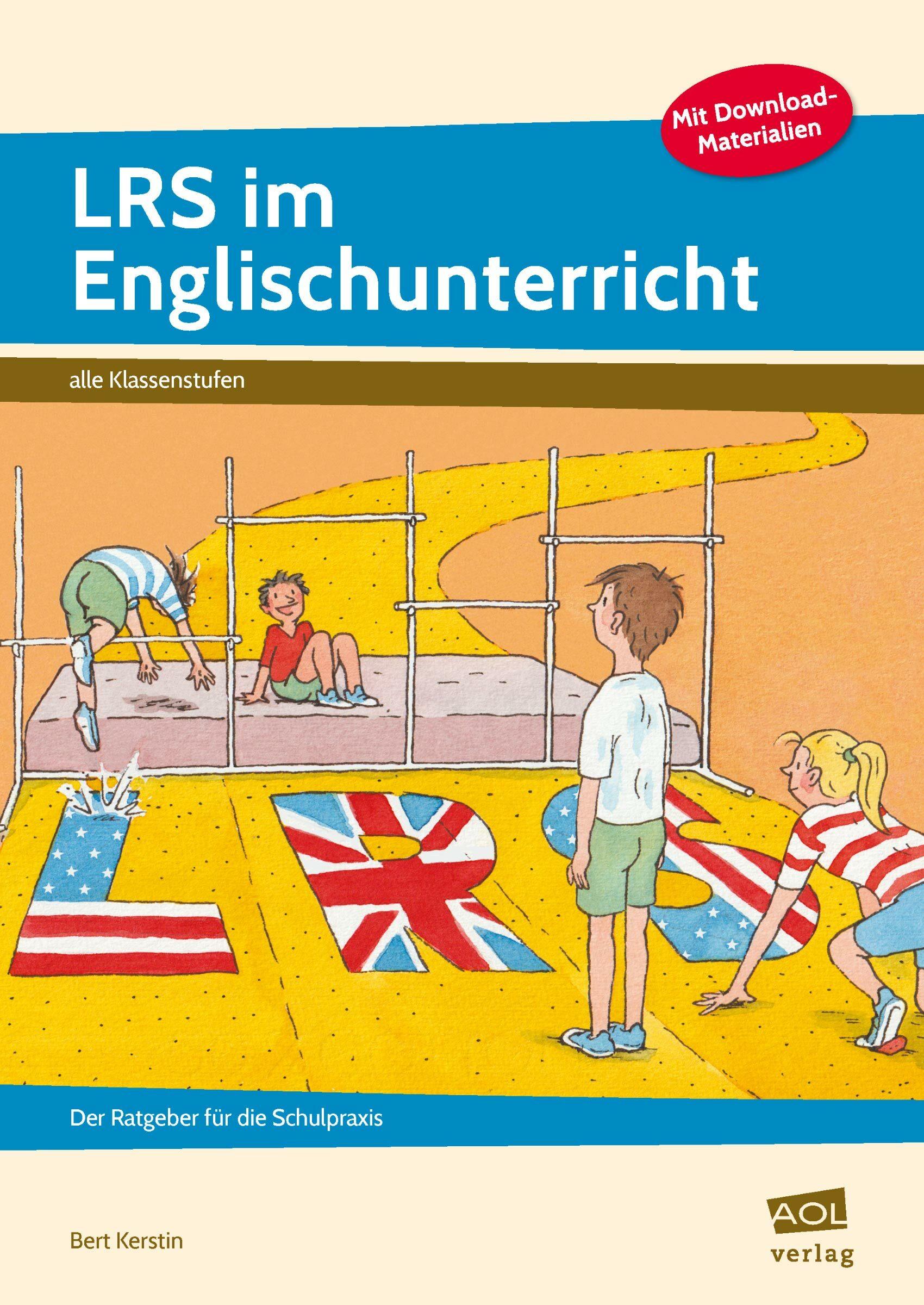 Vorderes Coverbild LRS im Englischunterricht