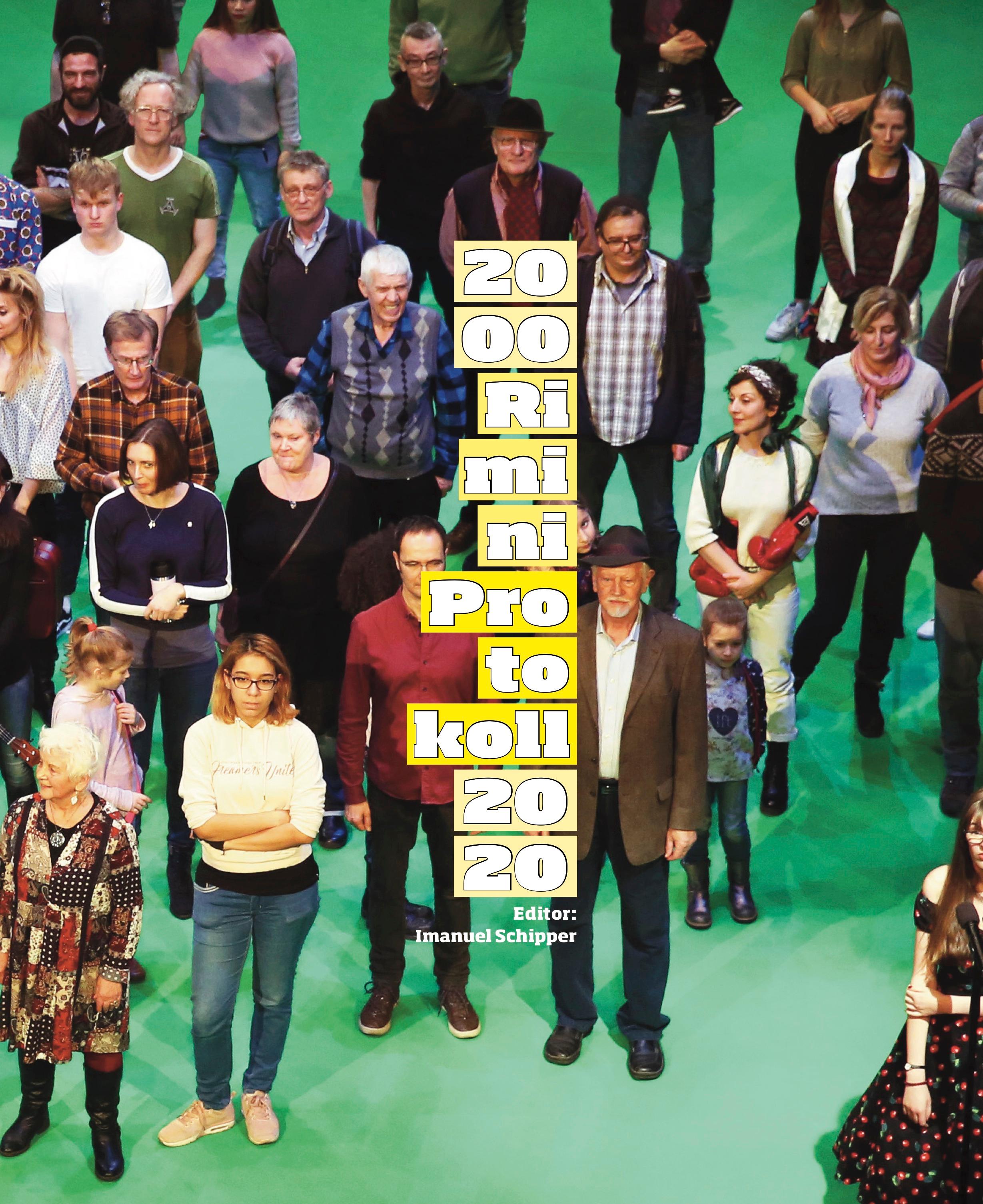 Vorderes Coverbild Rimini Protokoll