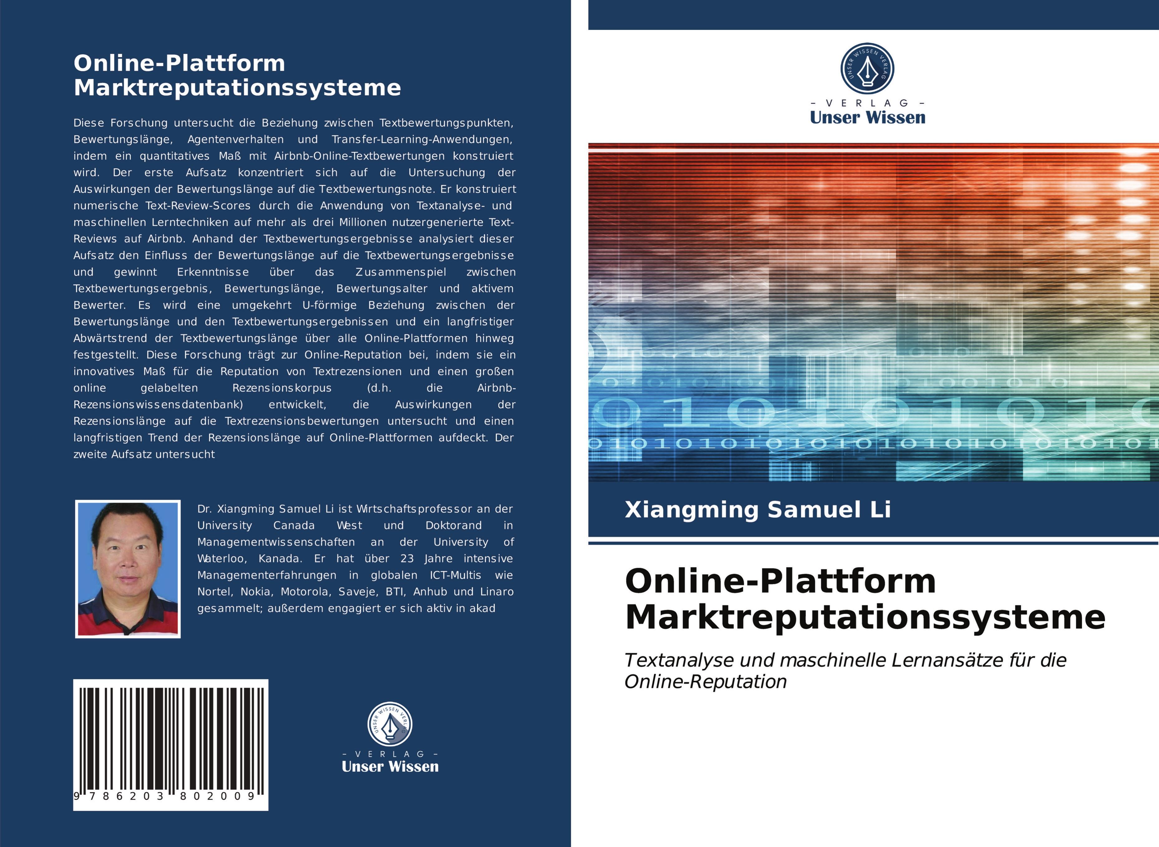 Vorderes Coverbild Online-Plattform Marktreputationssysteme