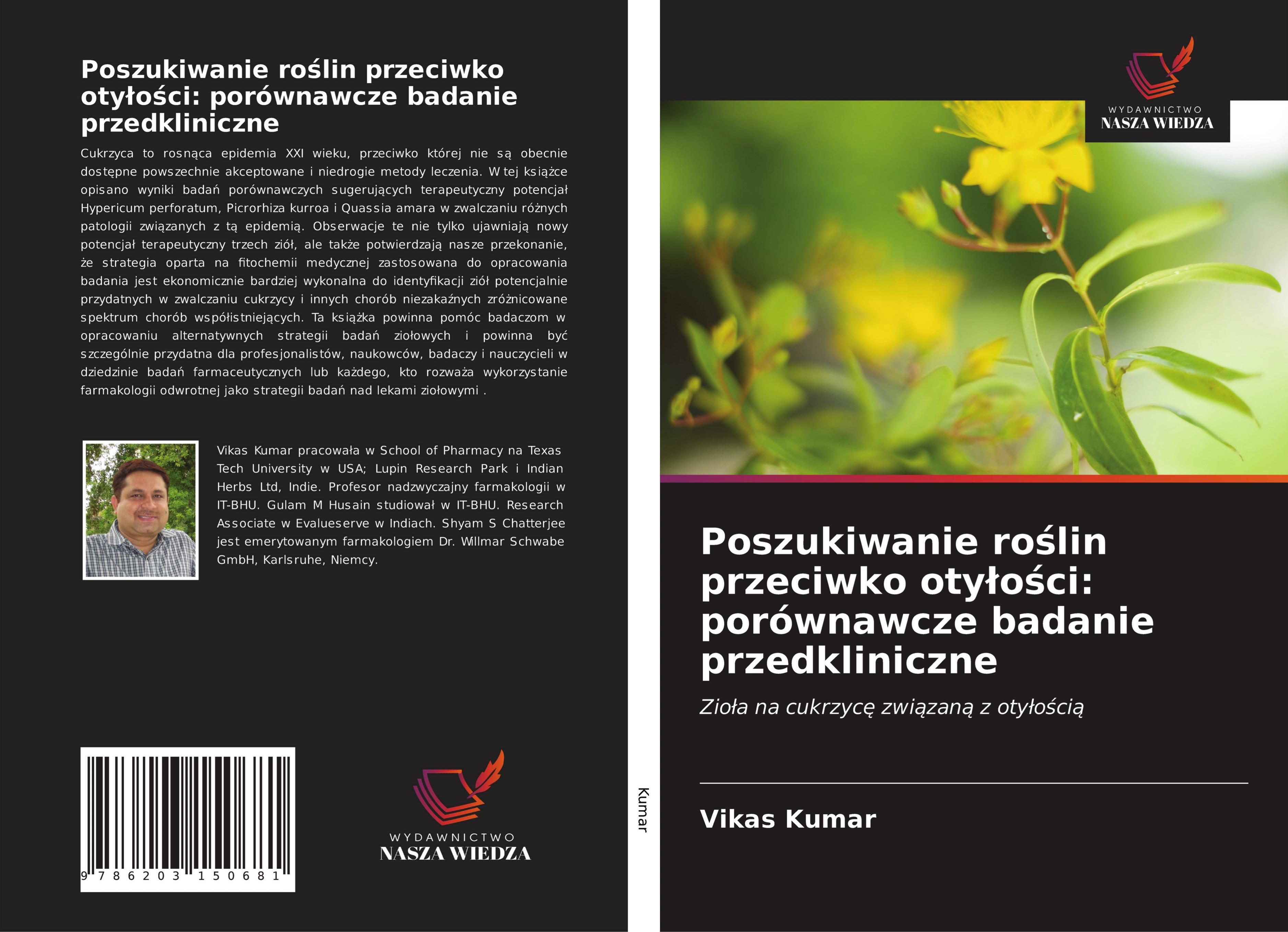 Vorderes Coverbild Poszukiwanie ro¿lin przeciwko oty¿o¿ci: porównawcze badanie przedkliniczne