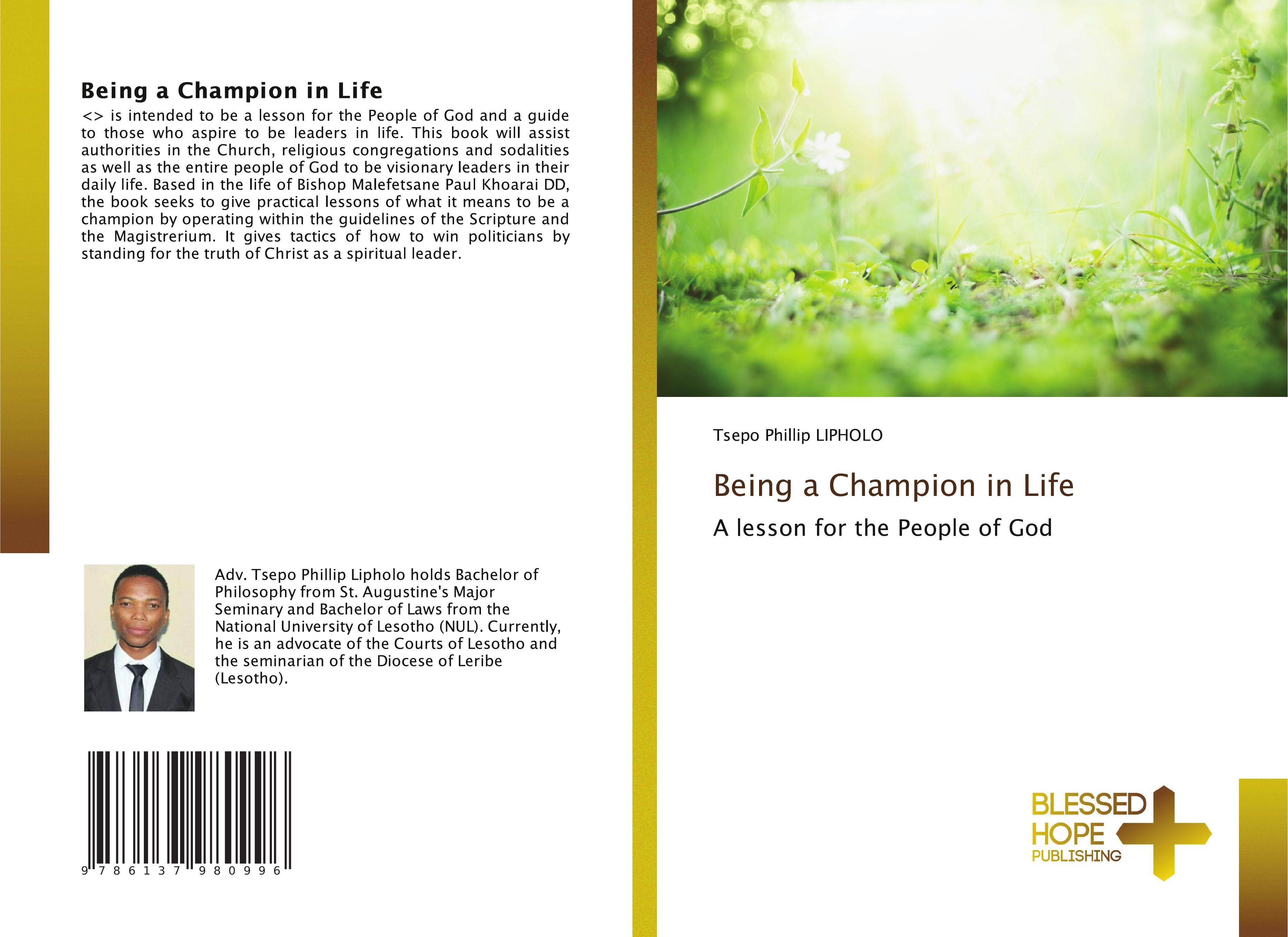 Vorderes Coverbild Being a Champion in Life