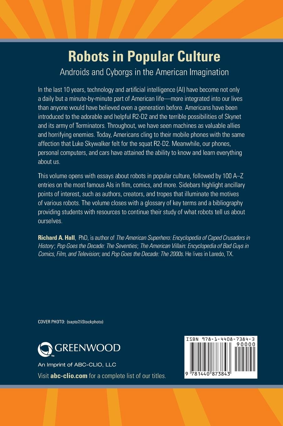 Rückseitencover Robots in Popular Culture