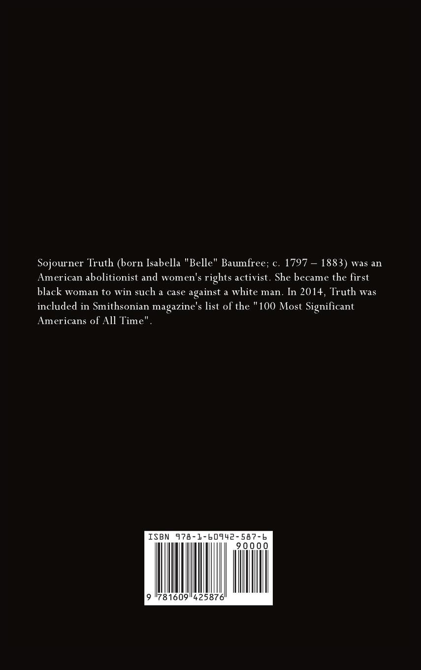 Rückseitencover Narrative of Sojouner Truth