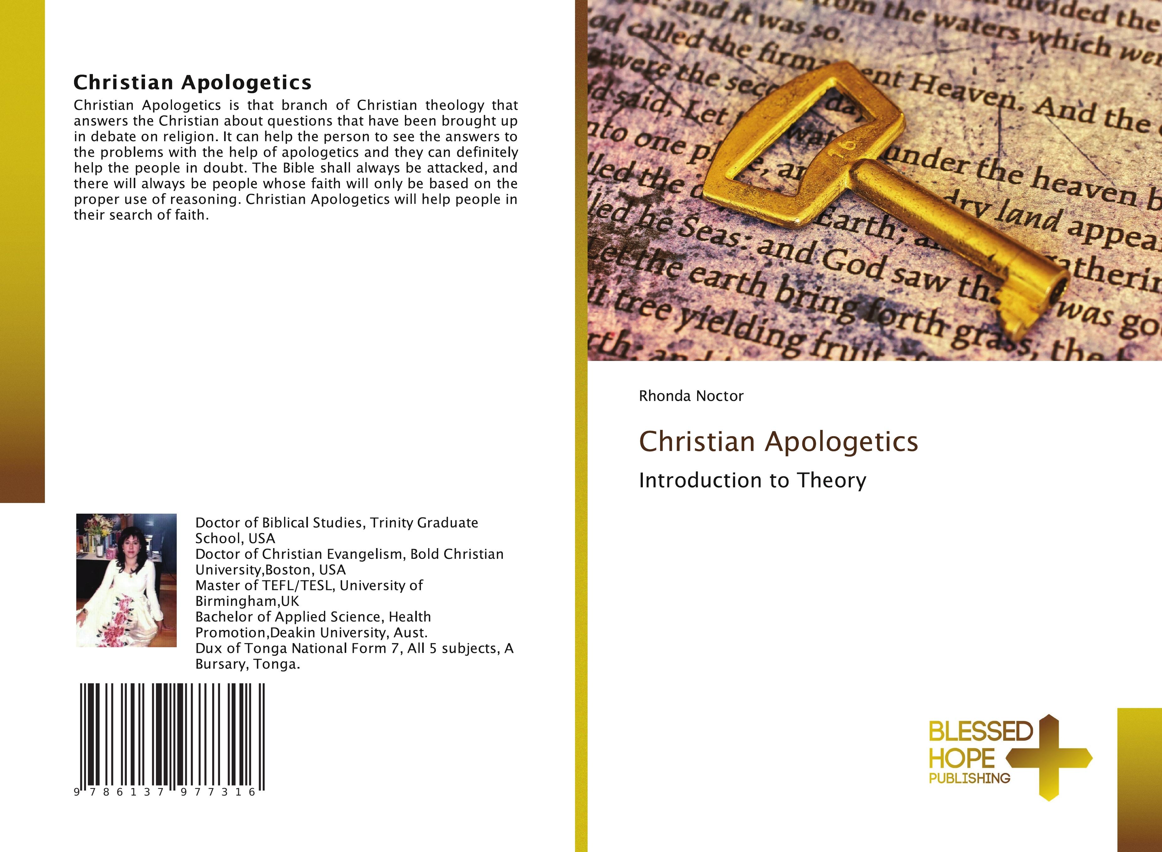 Vorderes Coverbild Christian Apologetics