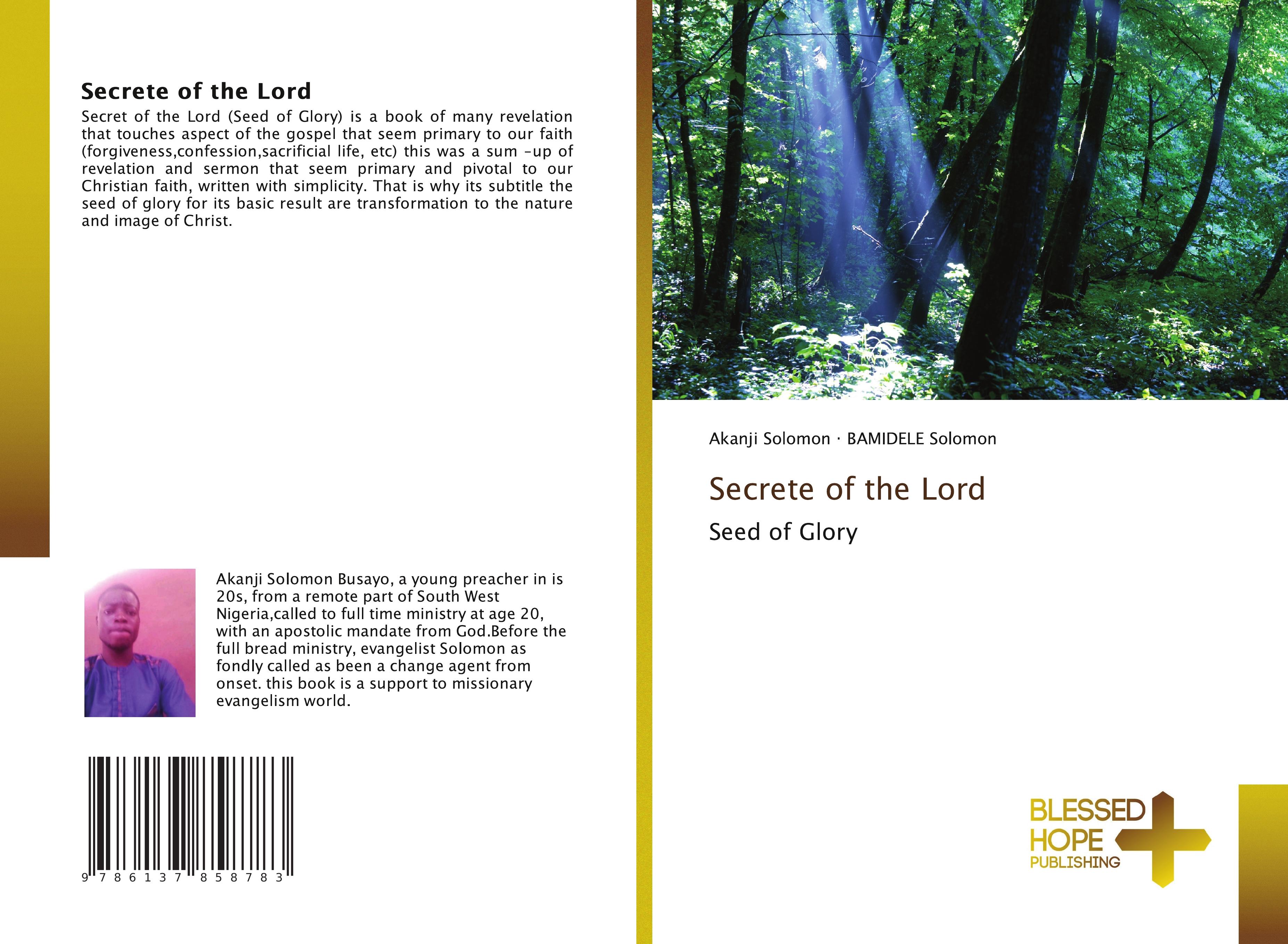 Vorderes Coverbild Secrete of the Lord
