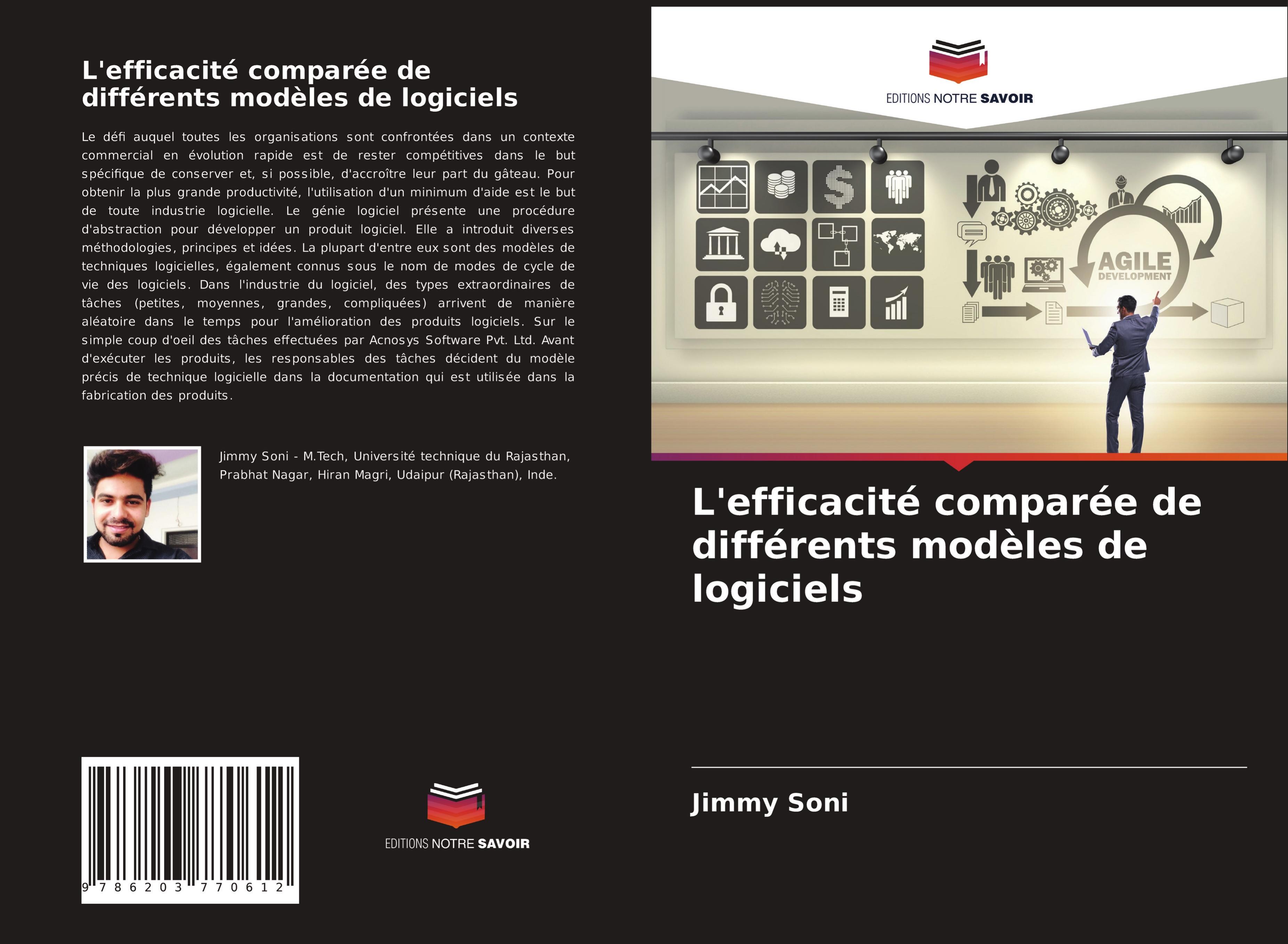 Vorderes Coverbild L'efficacité comparée de différents modèles de logiciels