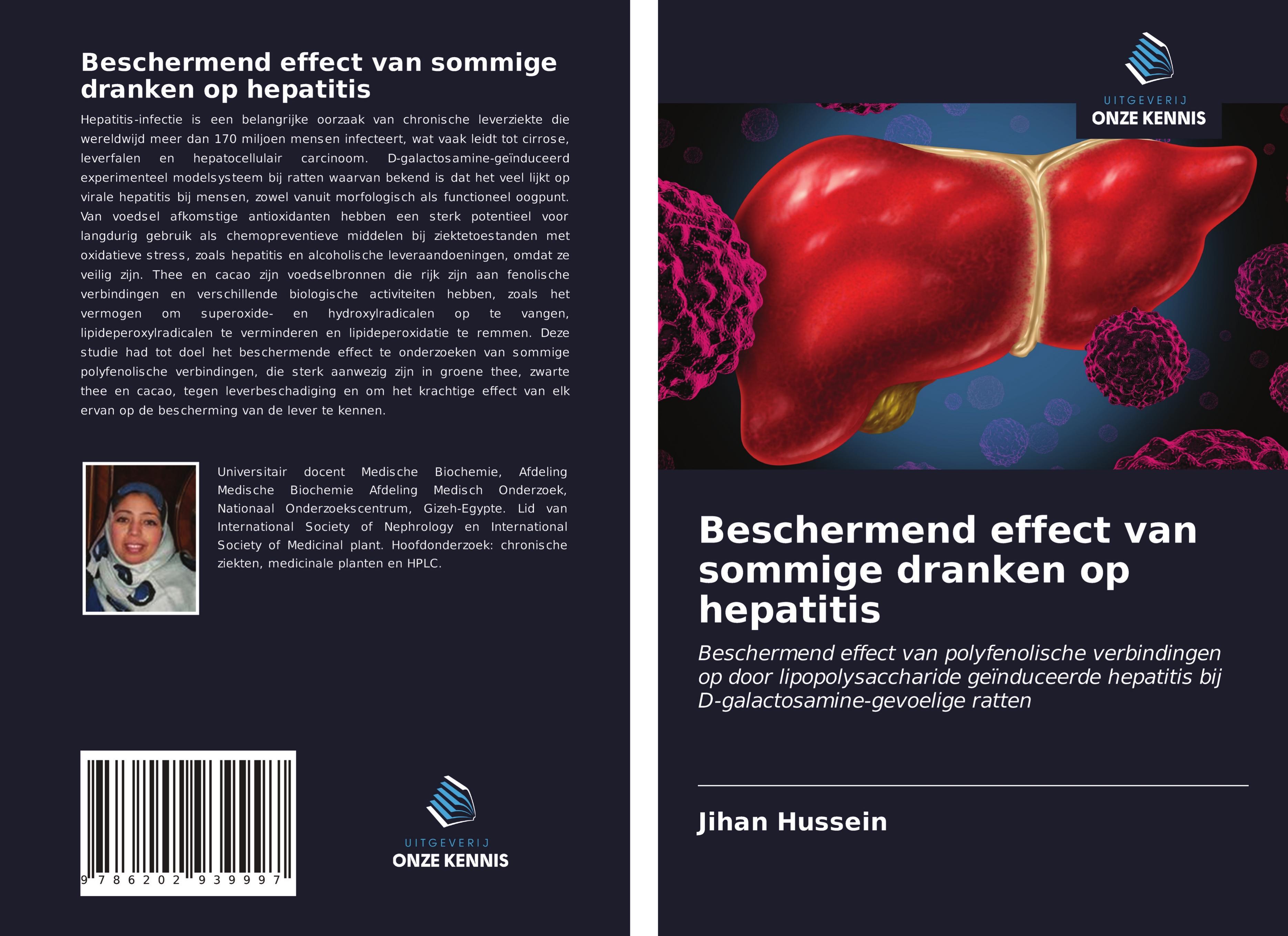 Vorderes Coverbild Beschermend effect van sommige dranken op hepatitis
