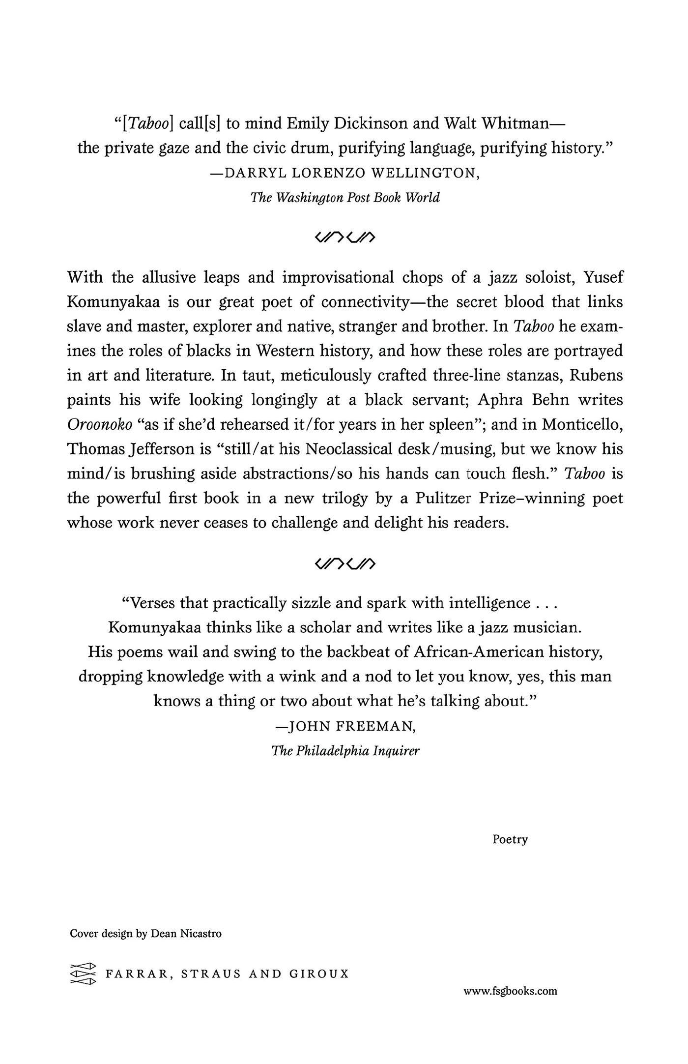 Rückseitencover Taboo