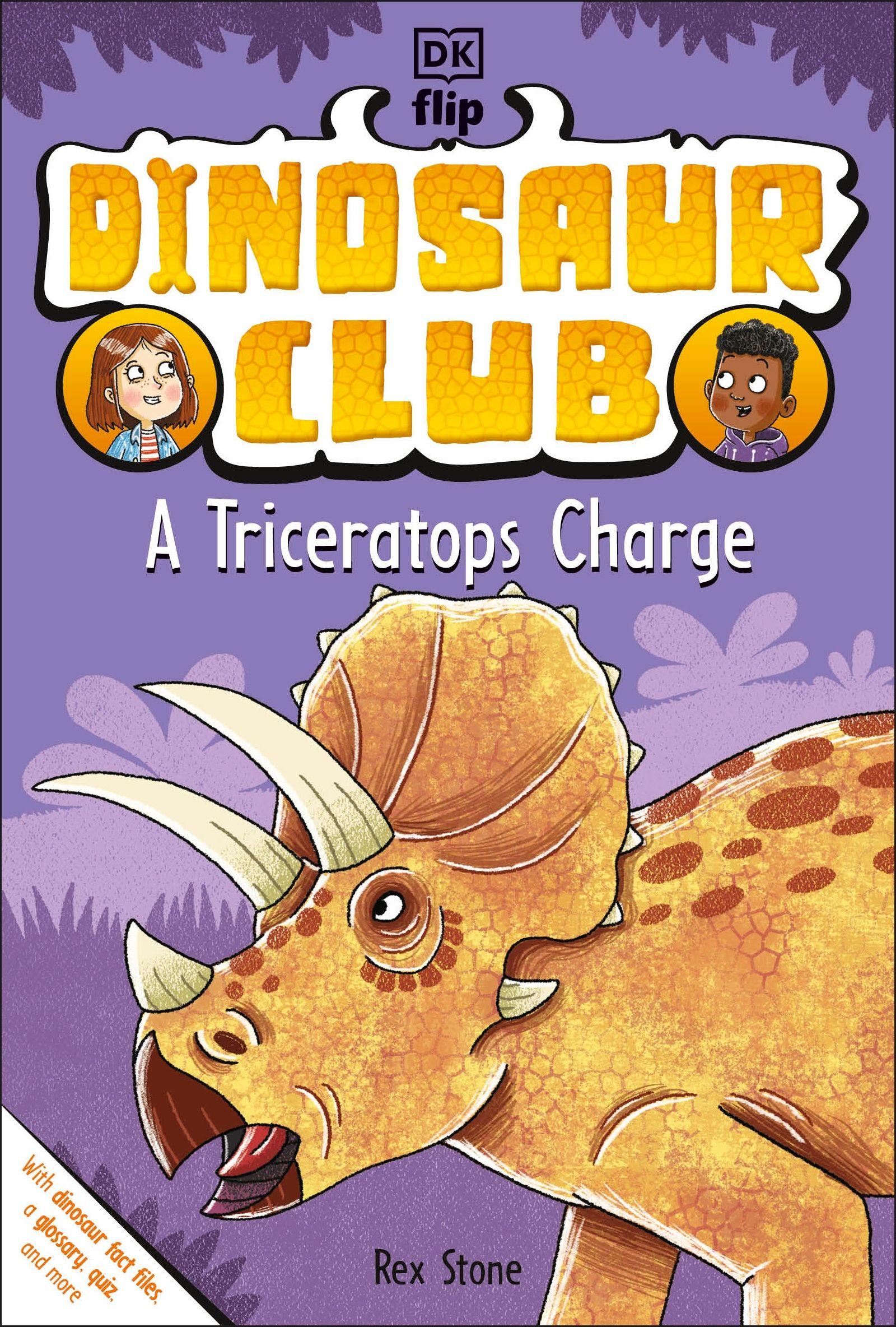 Vorderes Coverbild Dinosaur Club: A Triceratops Charge
