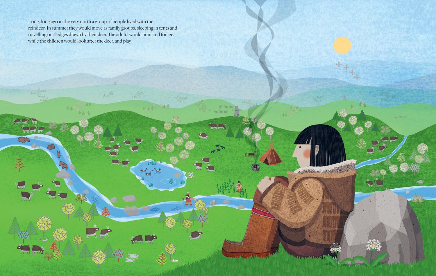 Beispielinhalt (Bild) The Three Wishes