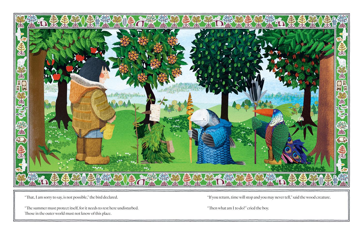 Beispielinhalt (Bild) The Three Wishes