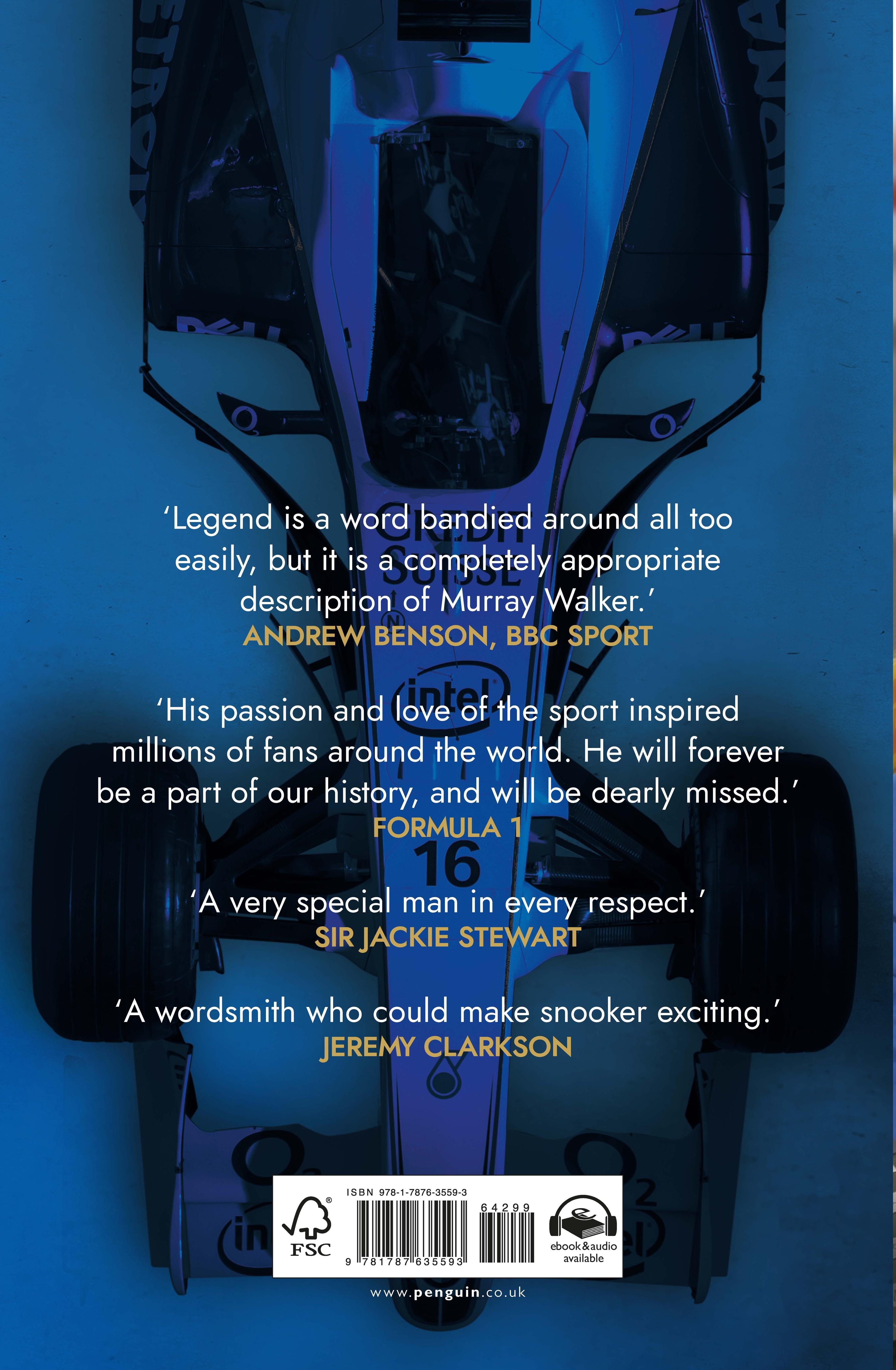 Rückseitencover Murray Walker: Incredible!