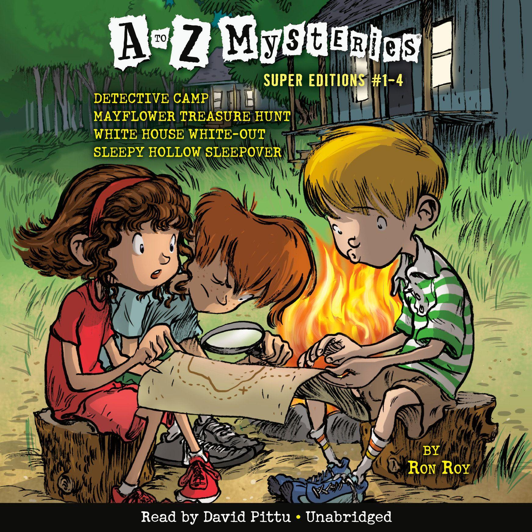 Vorderes Coverbild A to Z Mysteries Super Edition 1: Detective Camp