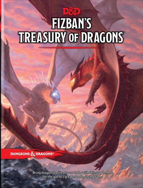 Vorderes Coverbild D&d Fizbans Treasury of Dragons Hc